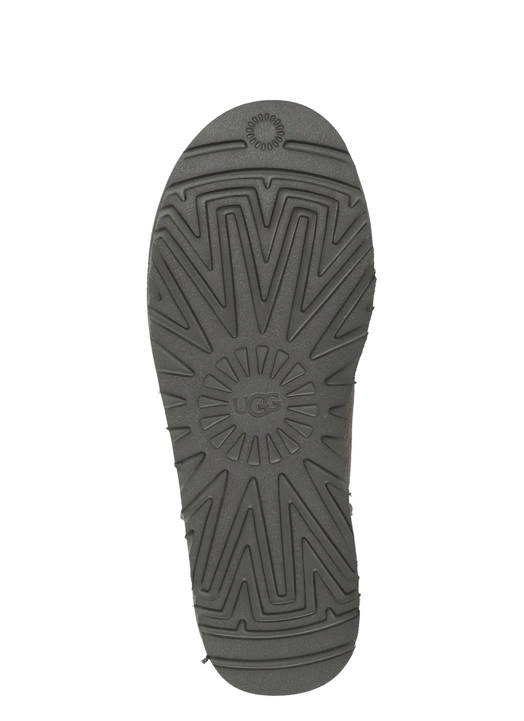Ugg Classic Ultra Mini Ankle Boots In Gray