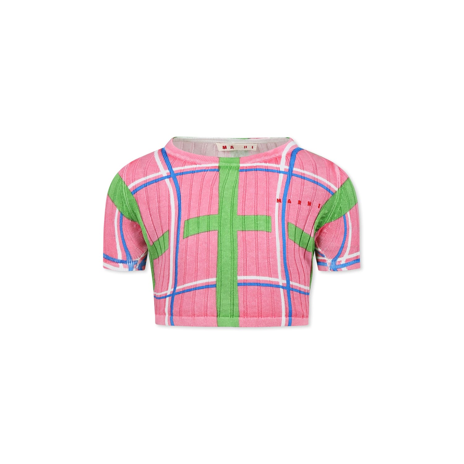 ★MARNI★ 3 Pack Short Sleeve T-Shirt Pink Spider THJE0211X2 Marni 3 Pack T-shirt THJE0211X2.UTCZ68-00C13 PINK GU | IlDuomo
