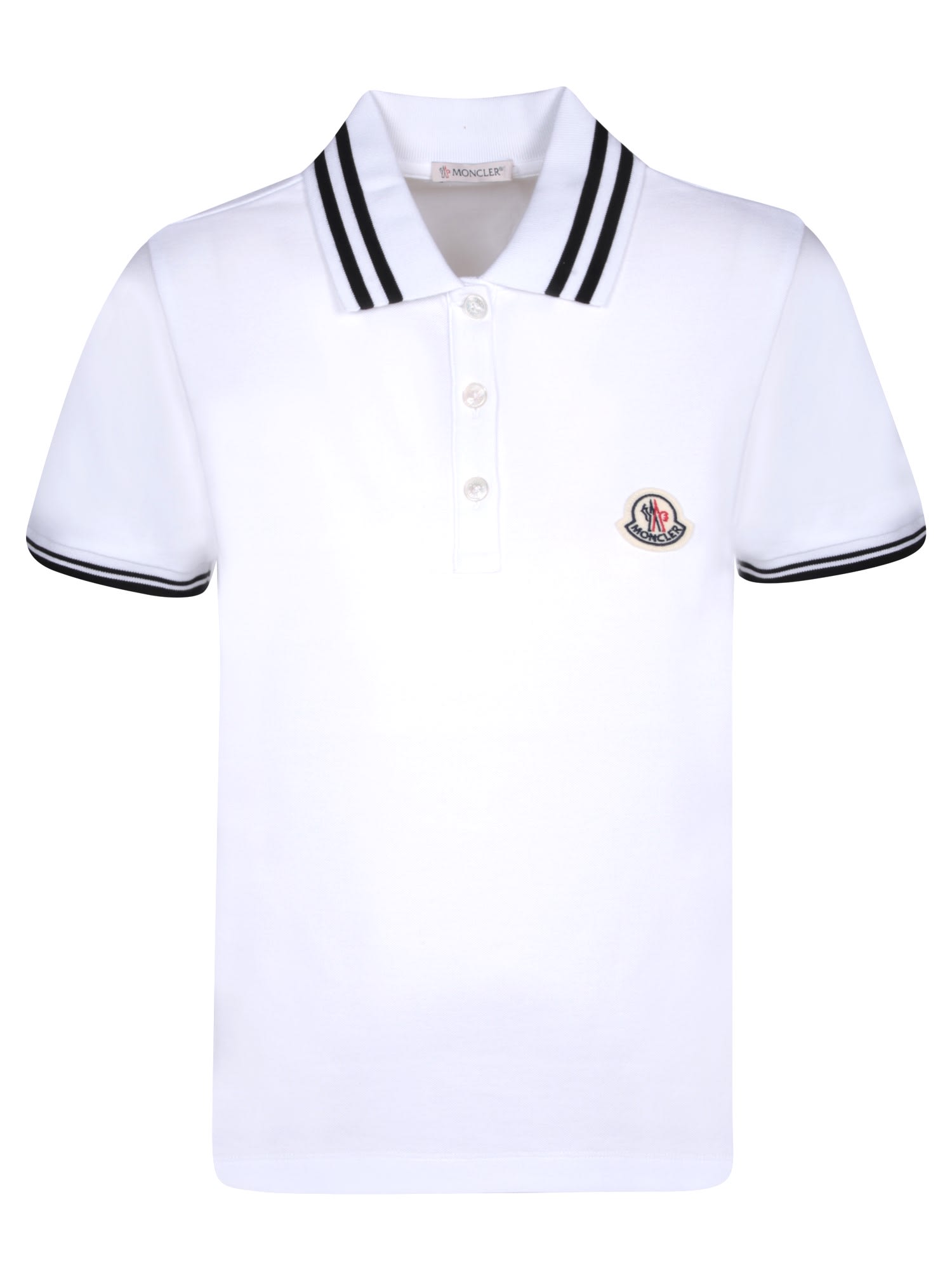 Logo-patch Cotton Polo Shirt