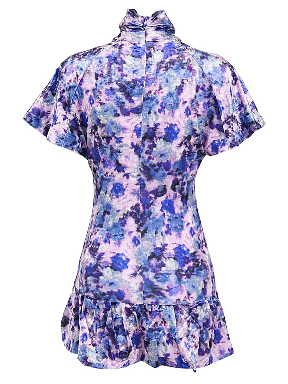 Isabel Marant Gimel Flower Print Top In Blue