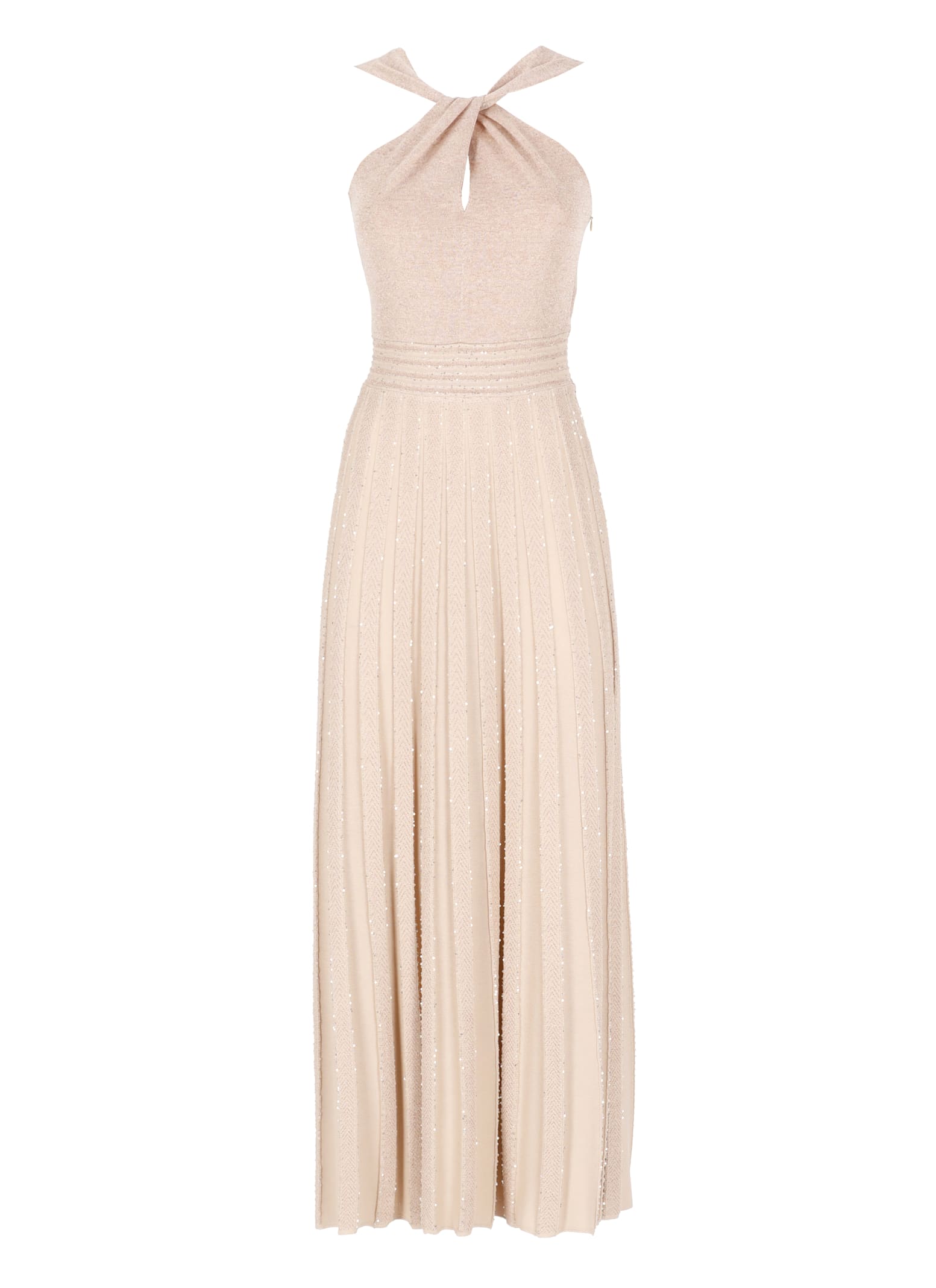 D. Exterior Viscose Blend Dress
