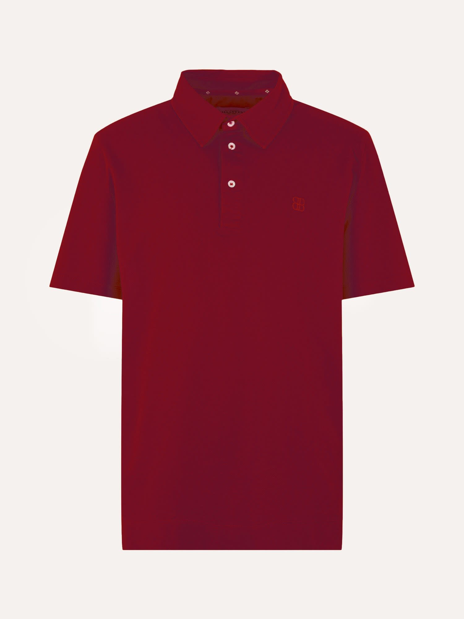 Ballantyne Cotton Piqué Polo Shirt
