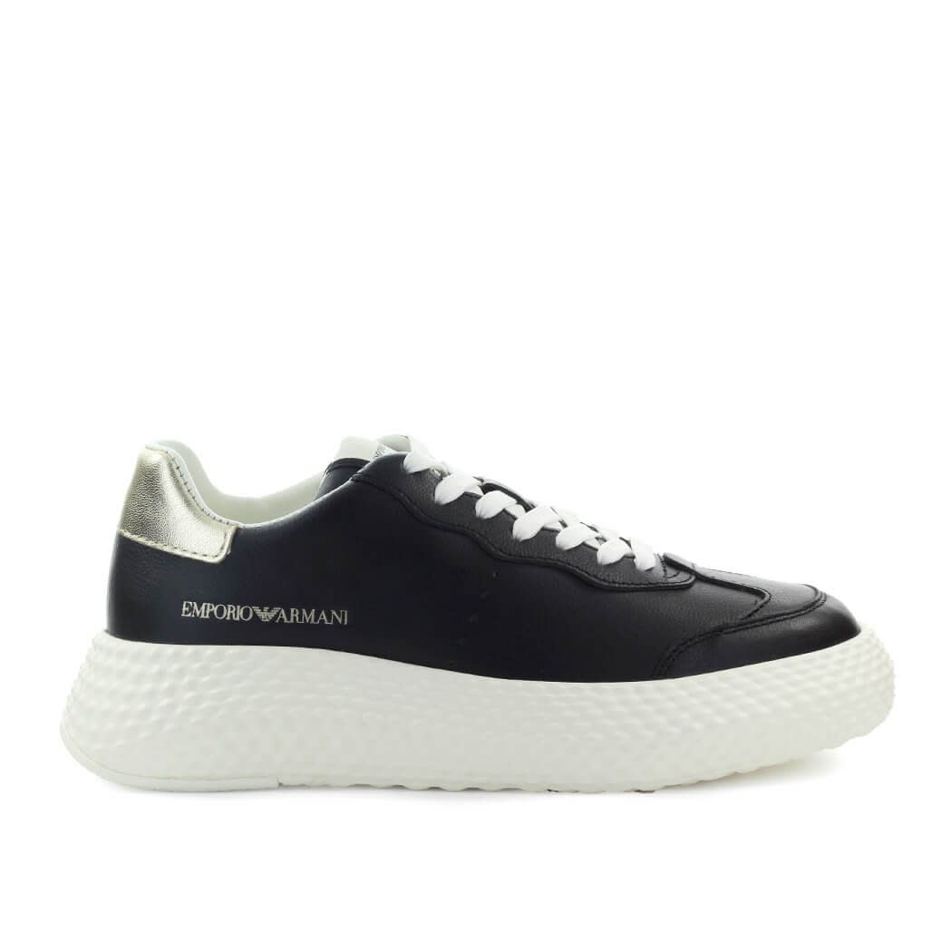 Emporio Armani Black Platinum Sneaker