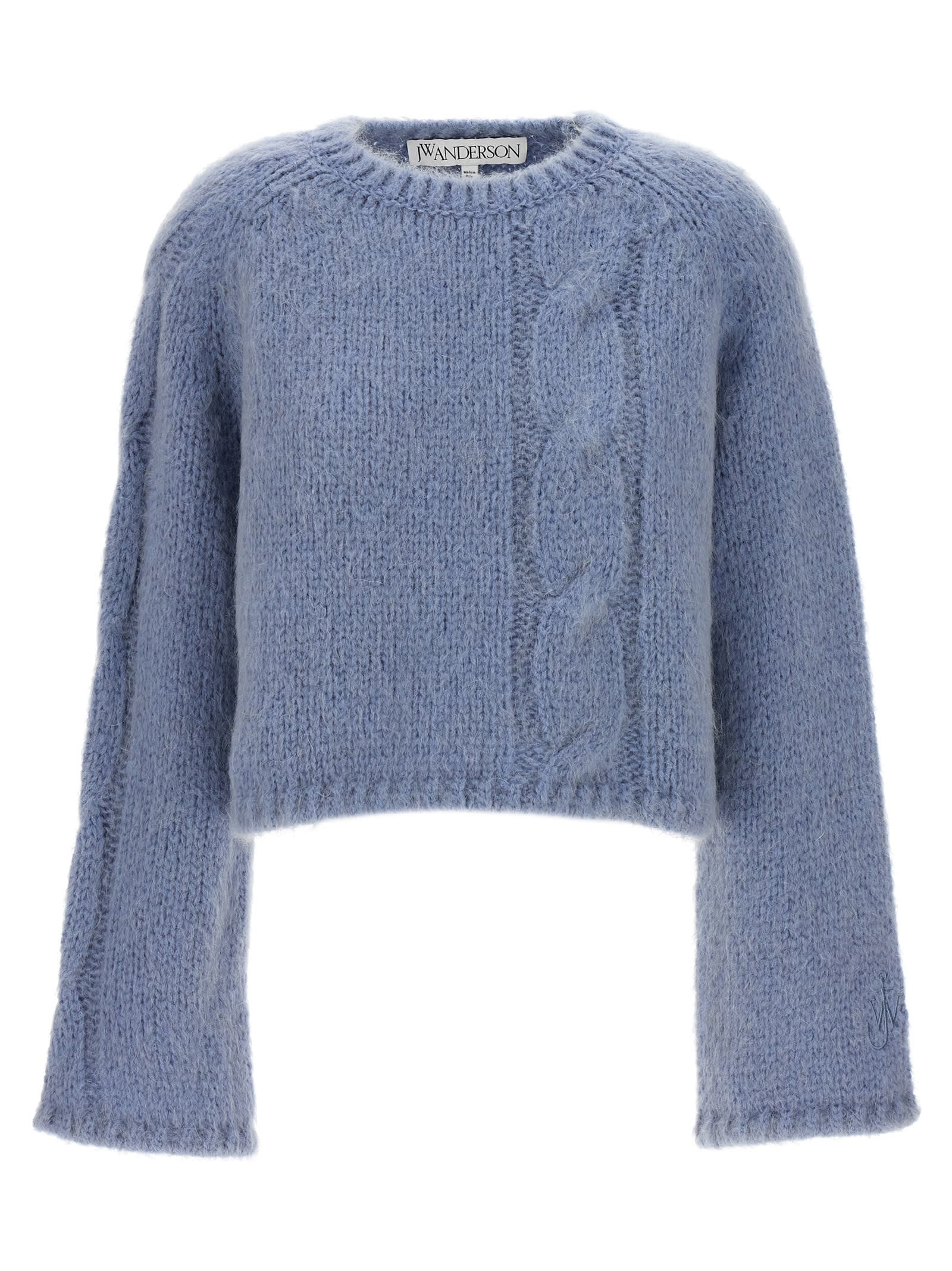 J.W. Anderson J. W. Anderson cable Knit Cropped Sweater