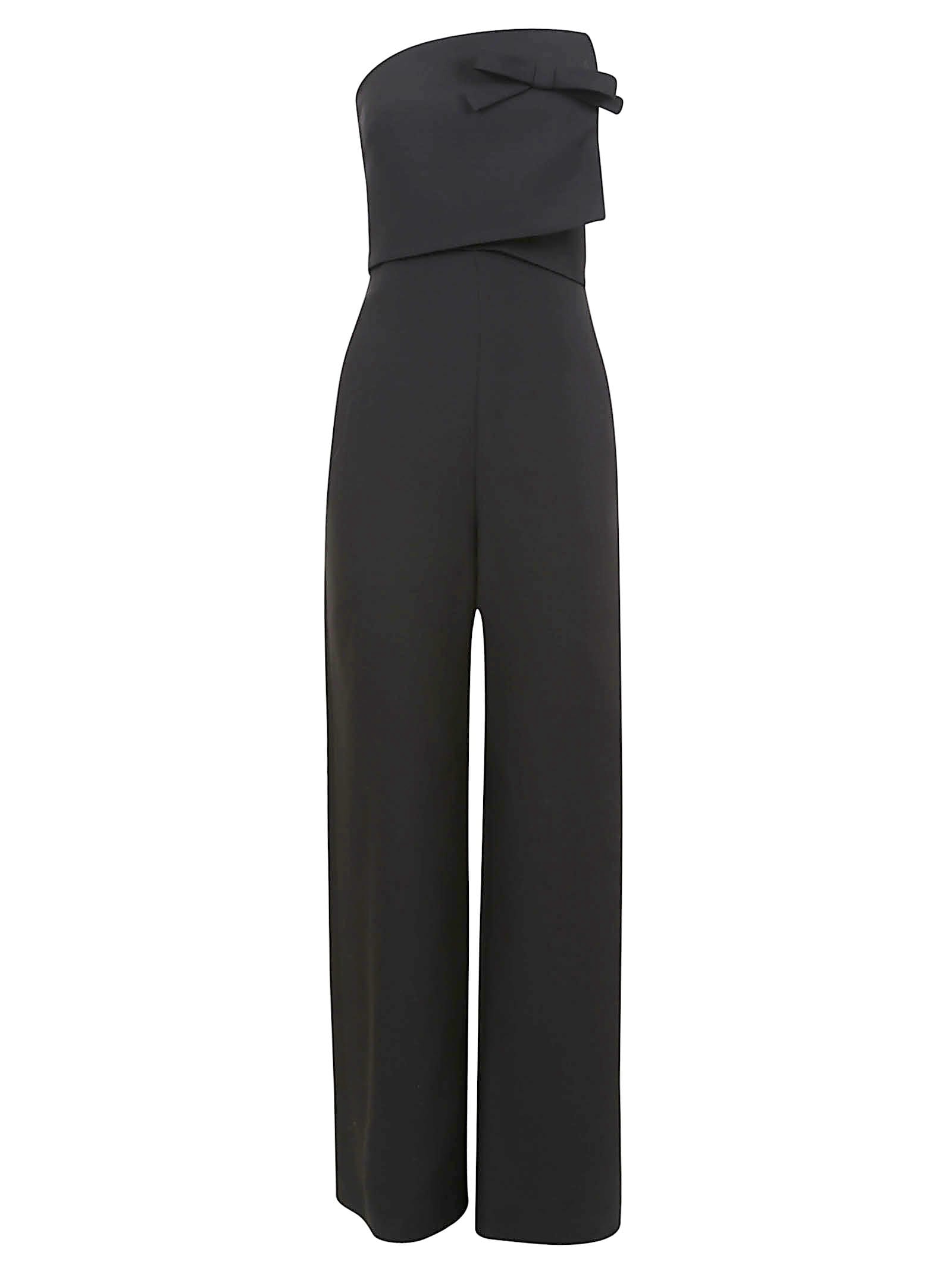 Valentino Jumpsuit Solid Crepe Couture