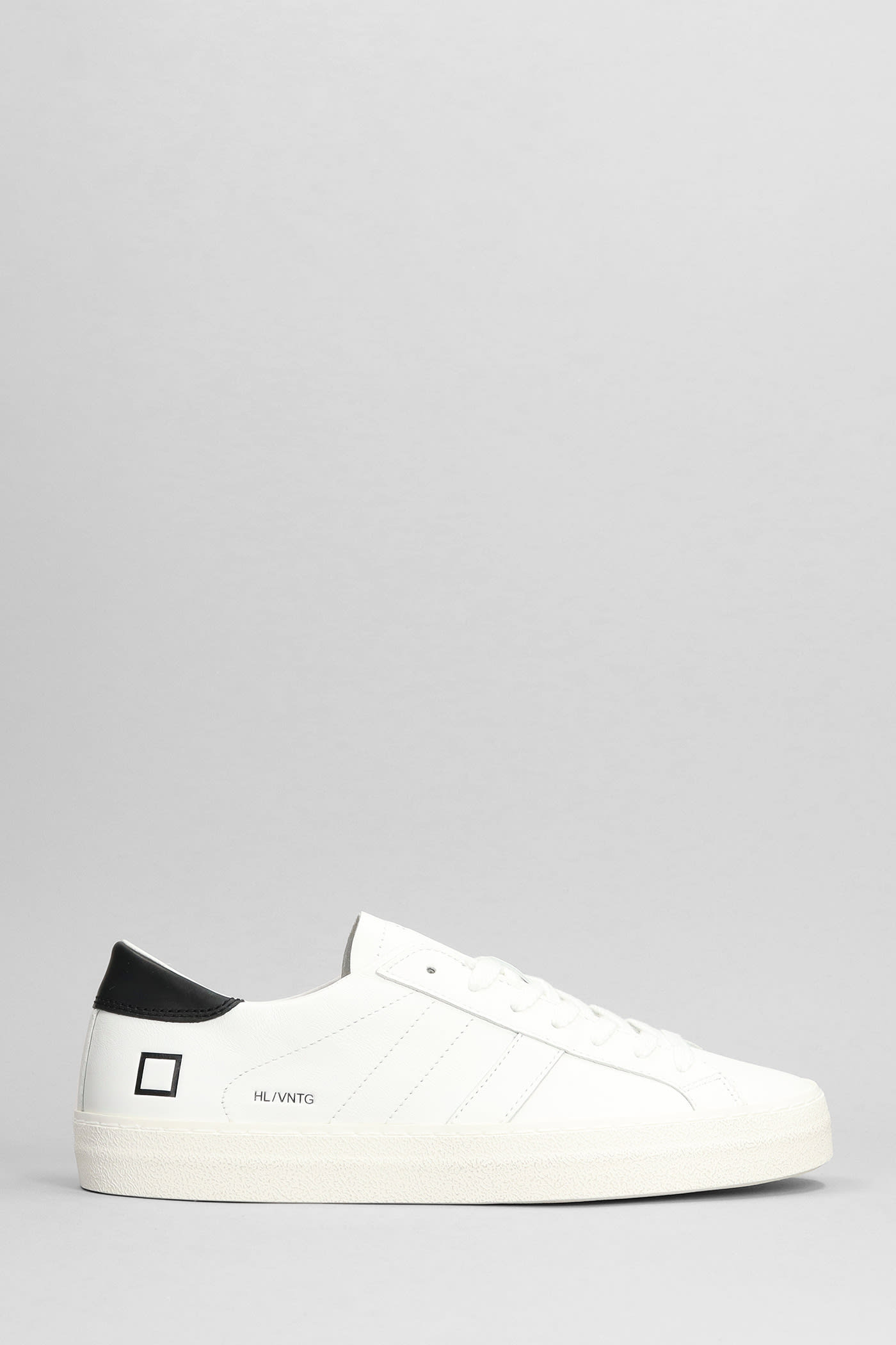 Hill Low Sneakers In White Leather D. A.T. E.