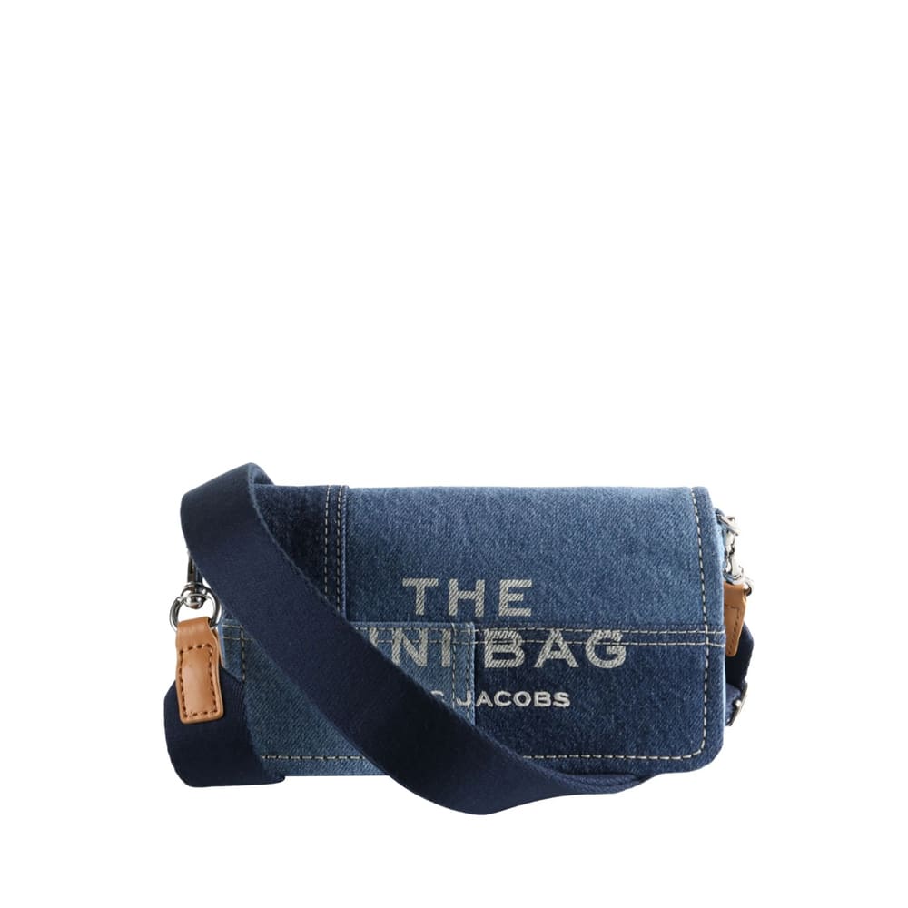 Marc Jacobs Mini Bags With Adjustable Strap And Stitching In Blue