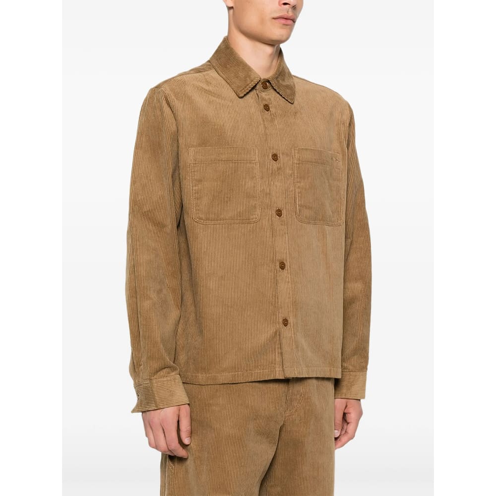 Apc A.p.c. Outerwears In Brown
