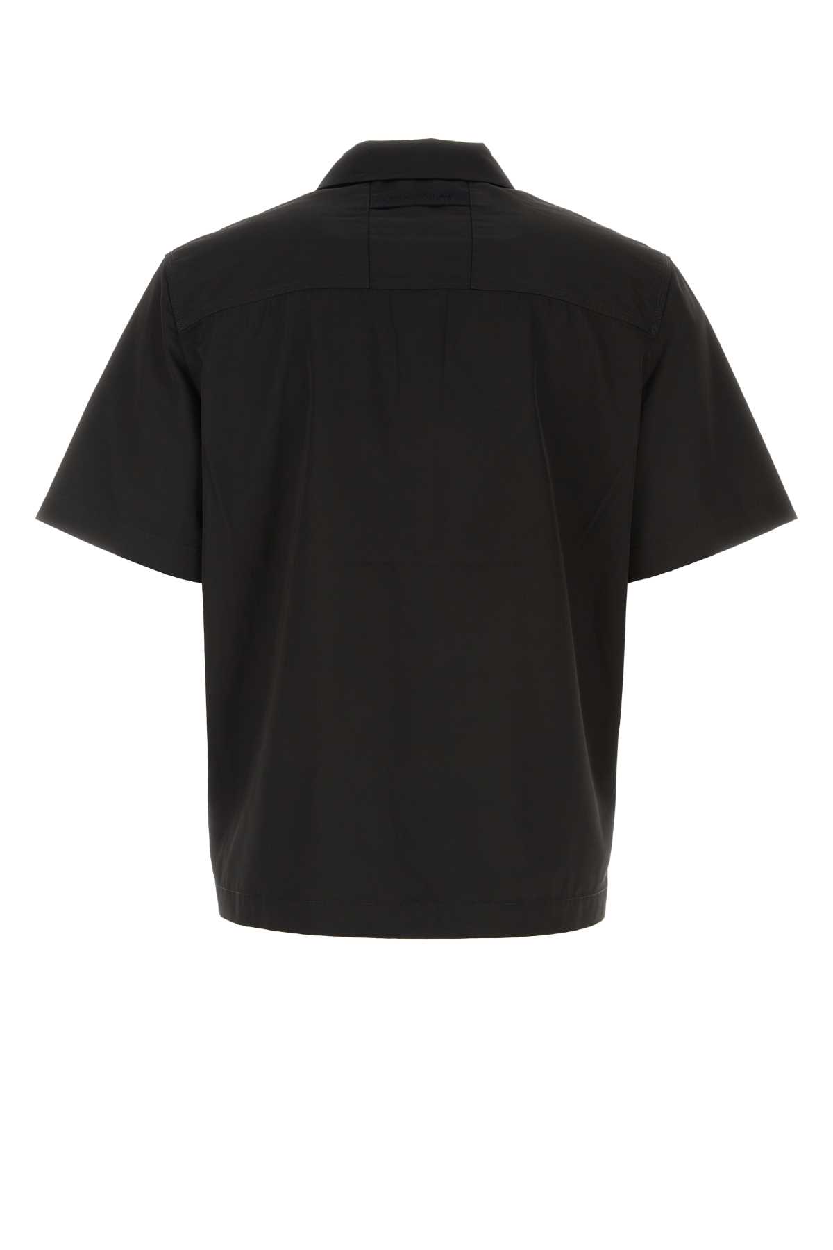 Shop Alyx Black Polyester Shirt In Blk0001