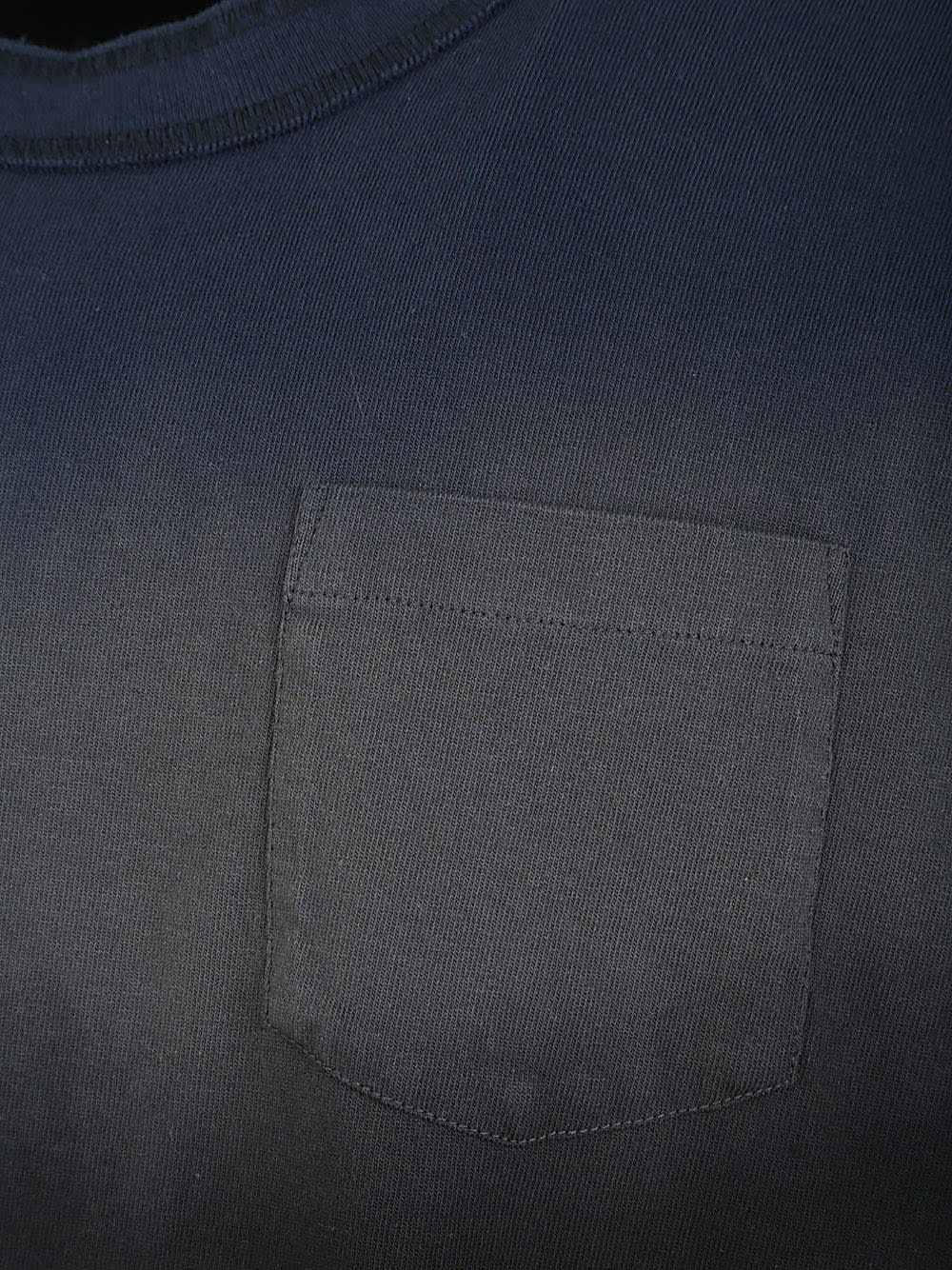 Shop Sacai Dip Dye T-shirt In Navy C Gray