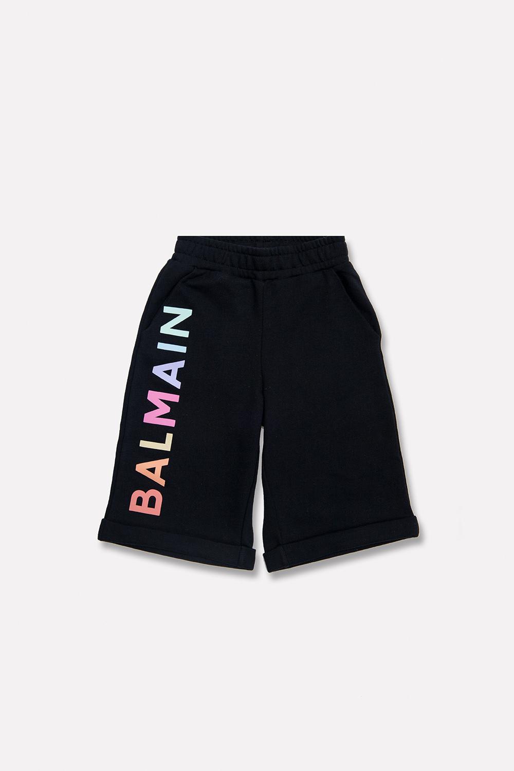 Shop Balmain Cotton Shorts