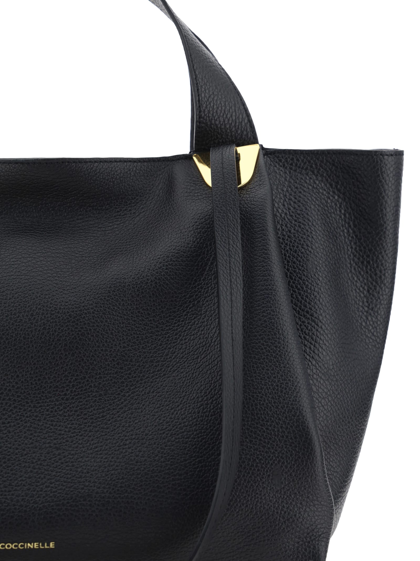 Shop Coccinelle Oliver Shoulder Bag In Black