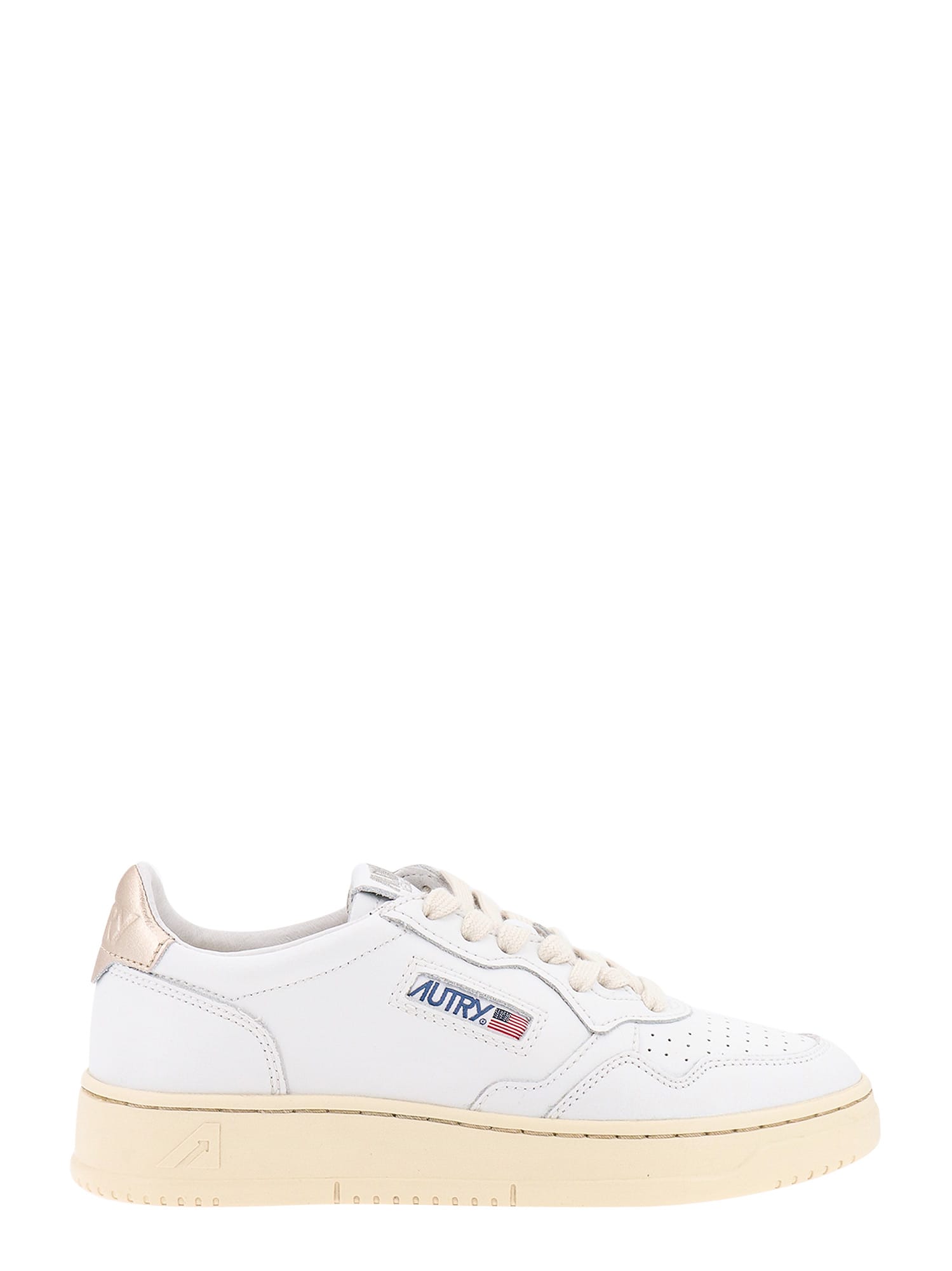 Shop Autry Sneakers In Gold