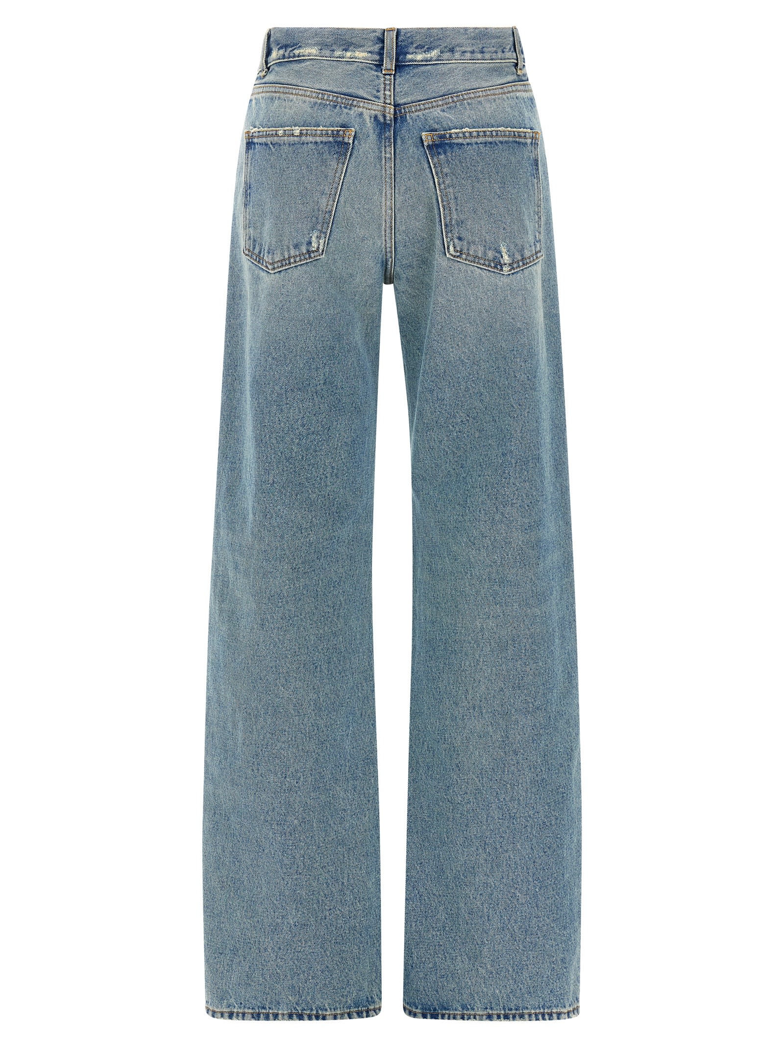 デニム・ジーパン Armarium 'Luke' Jeans Armarium Luke High-Rise Wide-Leg Jeans | Saks Fifth Avenue