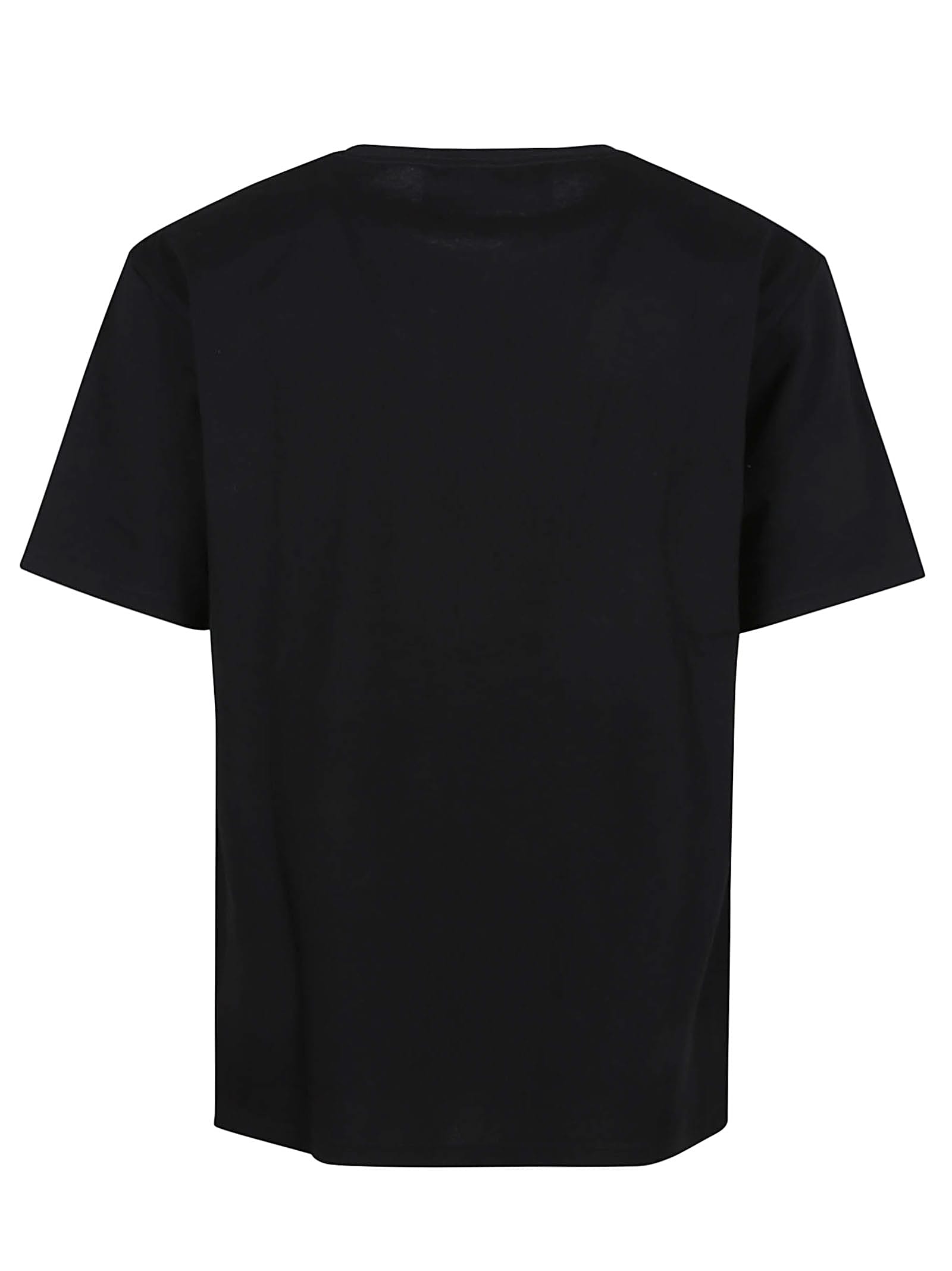 Valentino Chez Logo Print T-shirt In No Nero