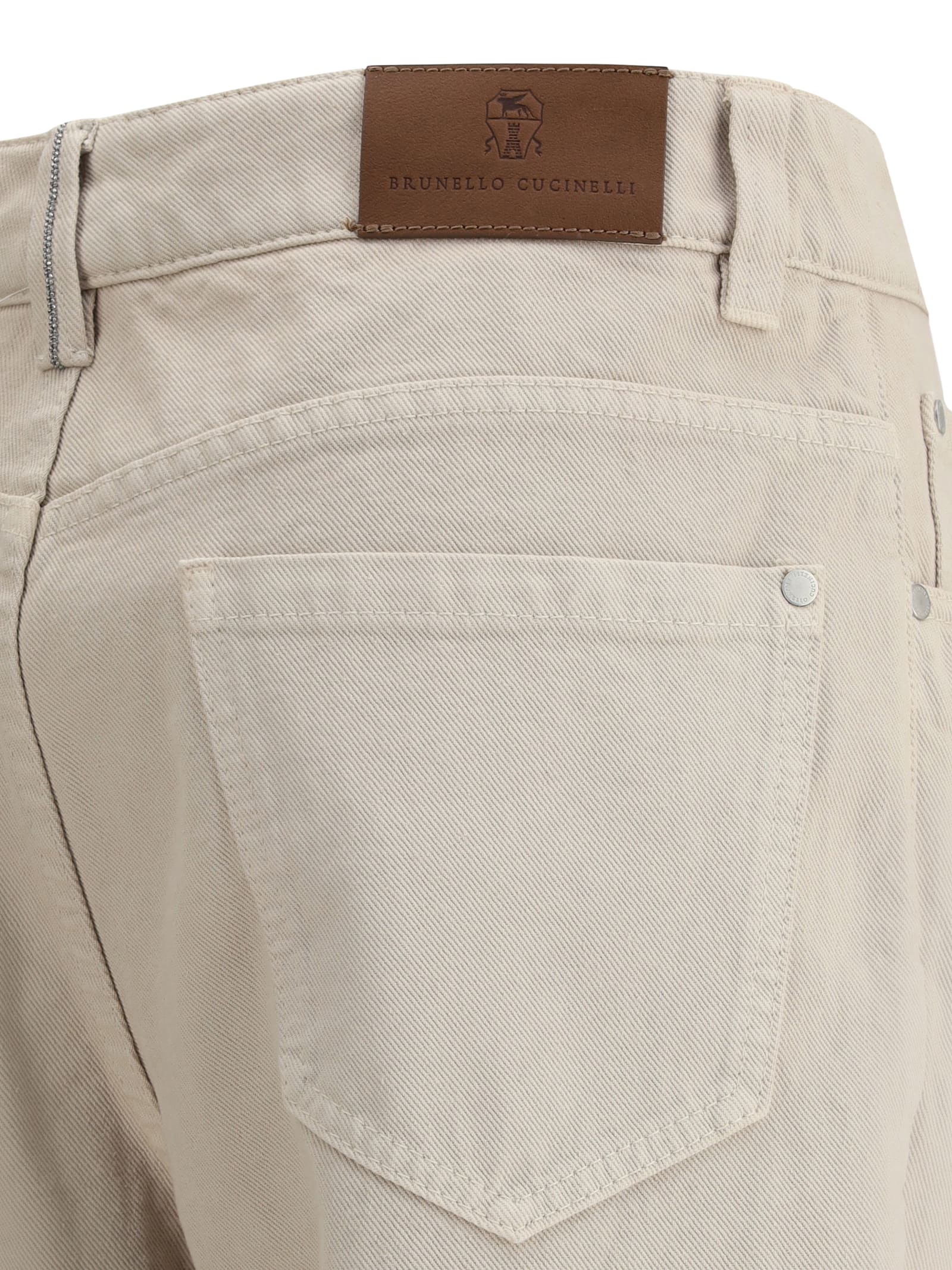 Brunello Cucinelli Straight Dyed Jeans