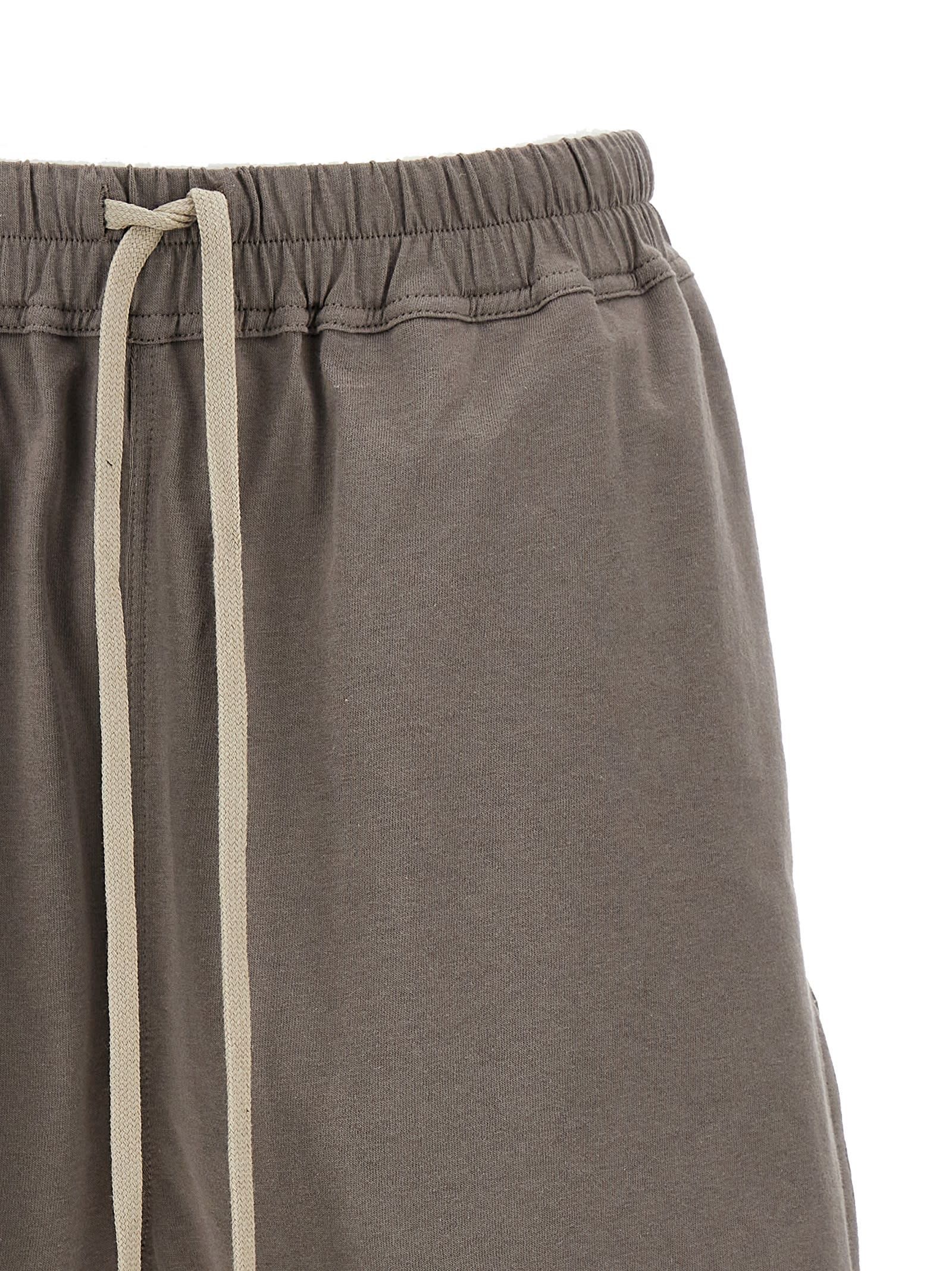 Shop Rick Owens X Champion Dolphin Boxers Bermuda Shorts In Gray