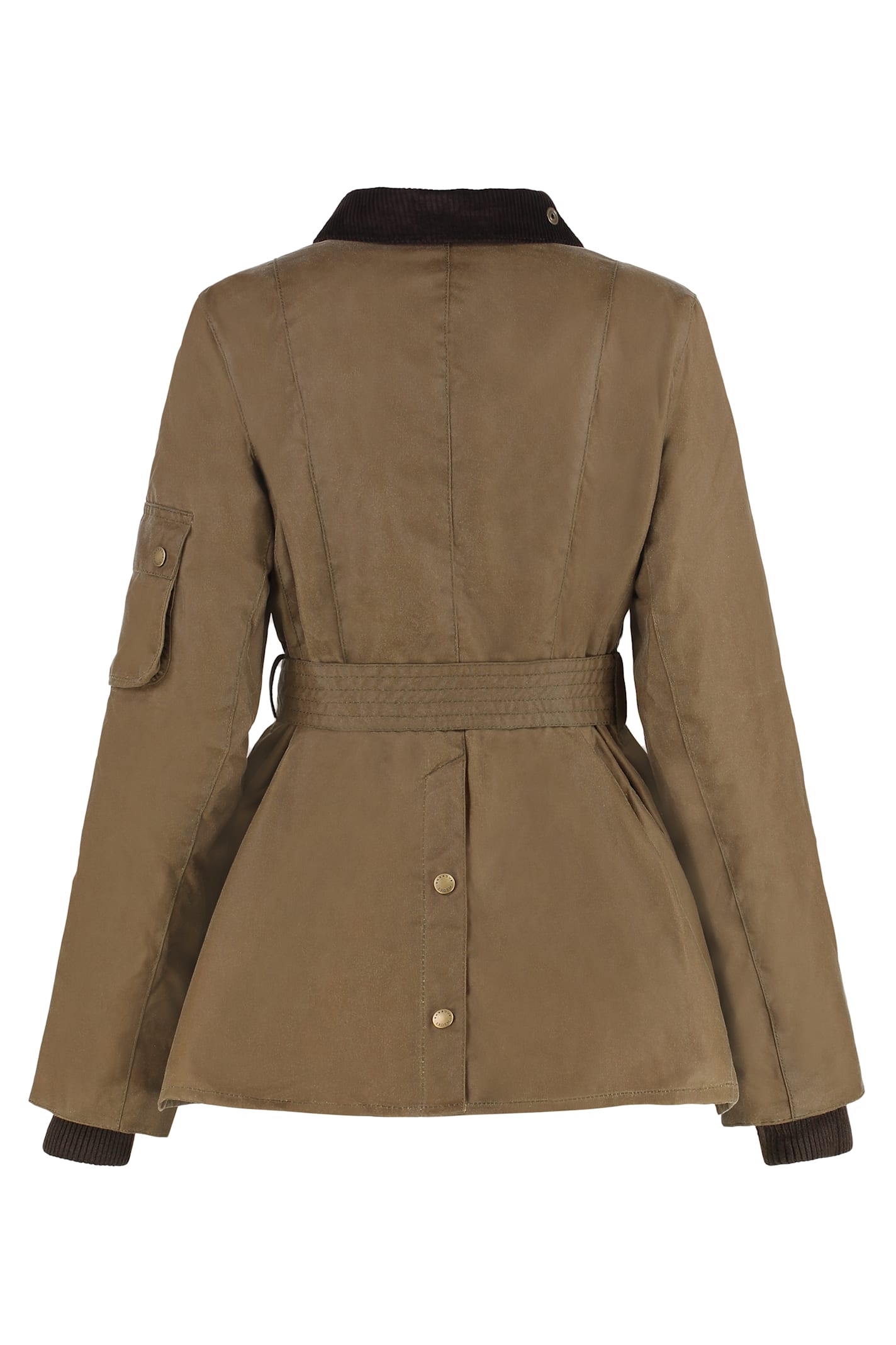 Barbour X Erdem - Constance Waxed Cotton Jacket In Brown