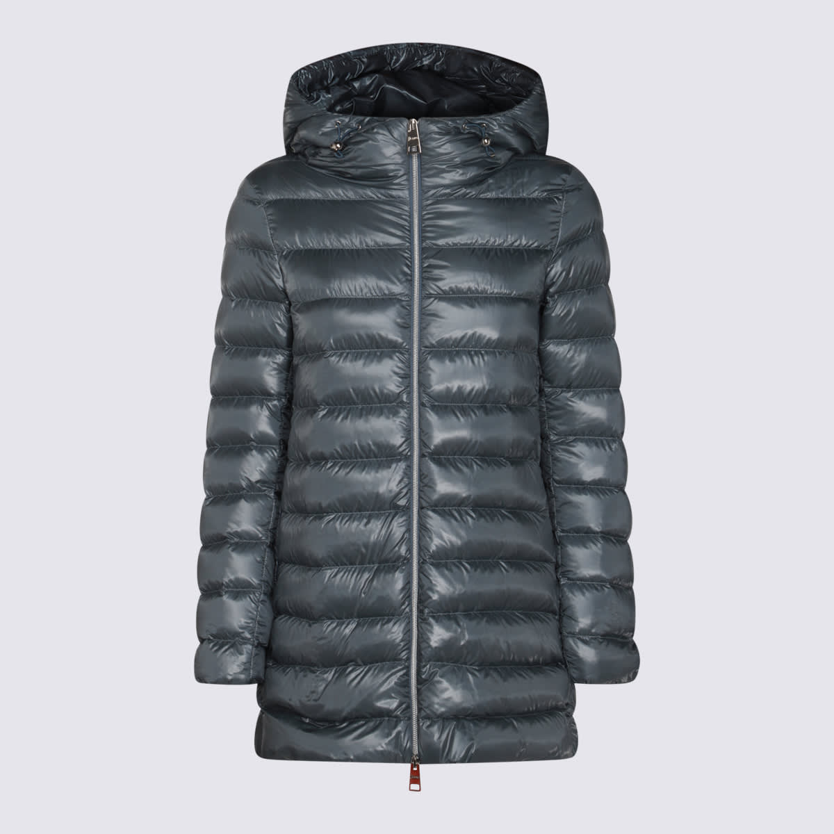 Shop Herno Blue Down Jacket In Clear Blue