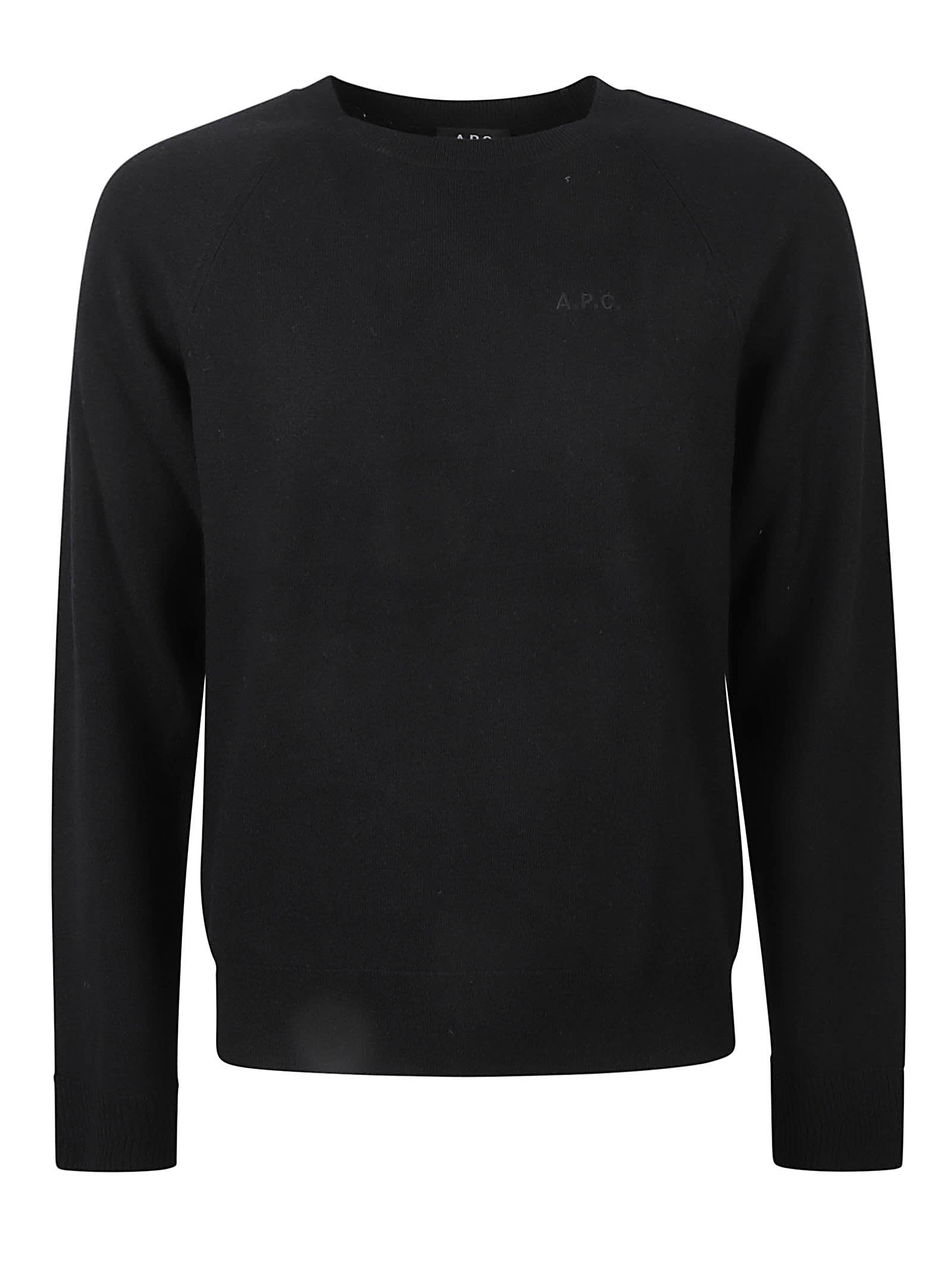 Shop Apc Elle Pullover In Black