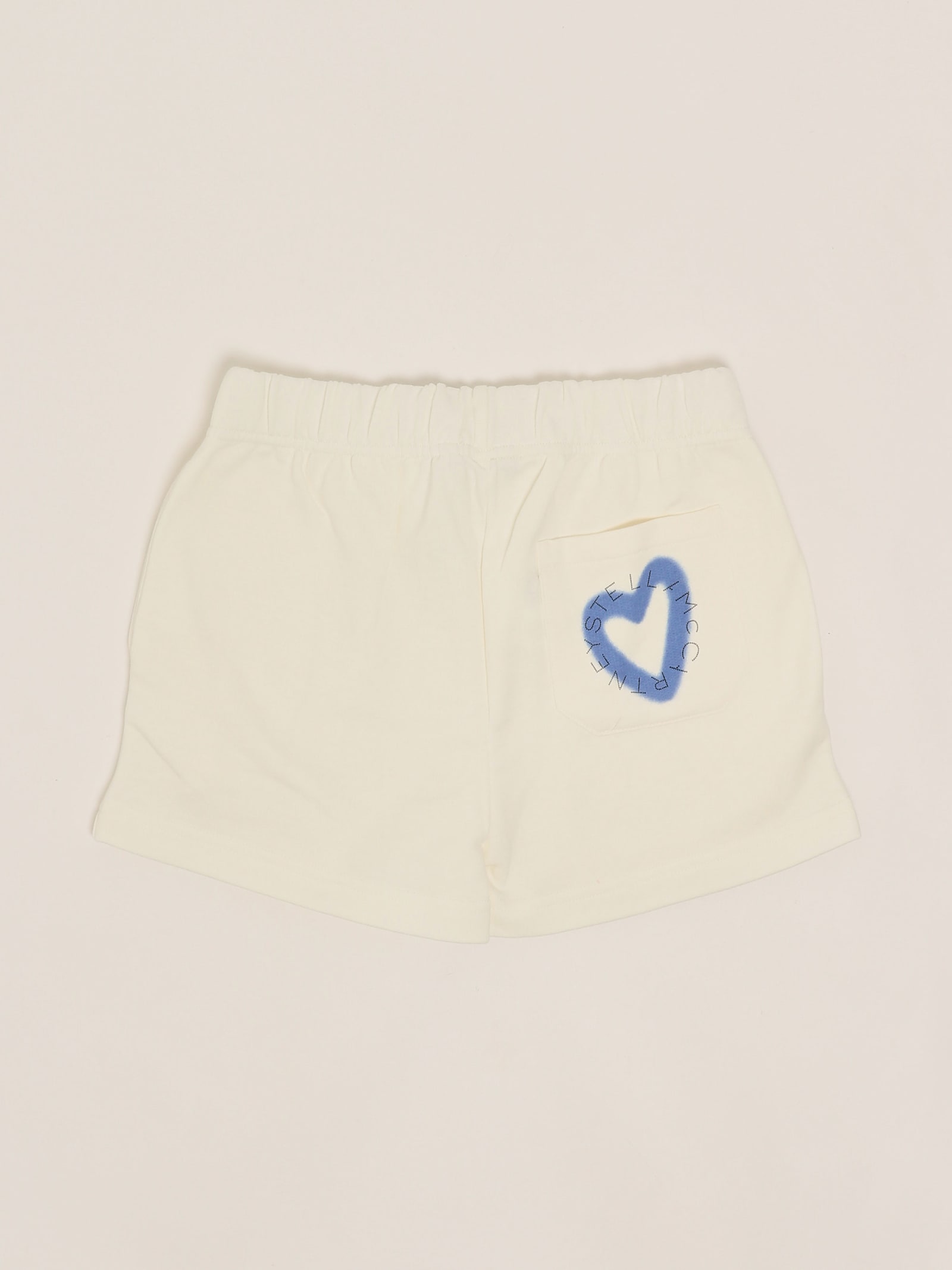 Stella Mccartney Sweatshorts Shorts In Neutral