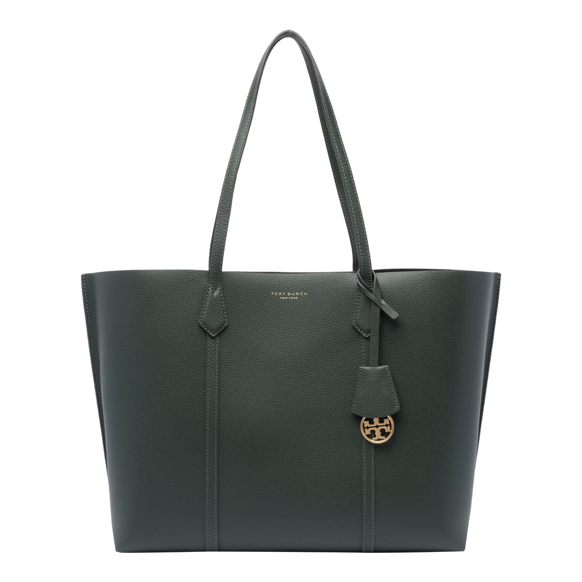 Shop Tory Burch Perry Tote Bag In Green