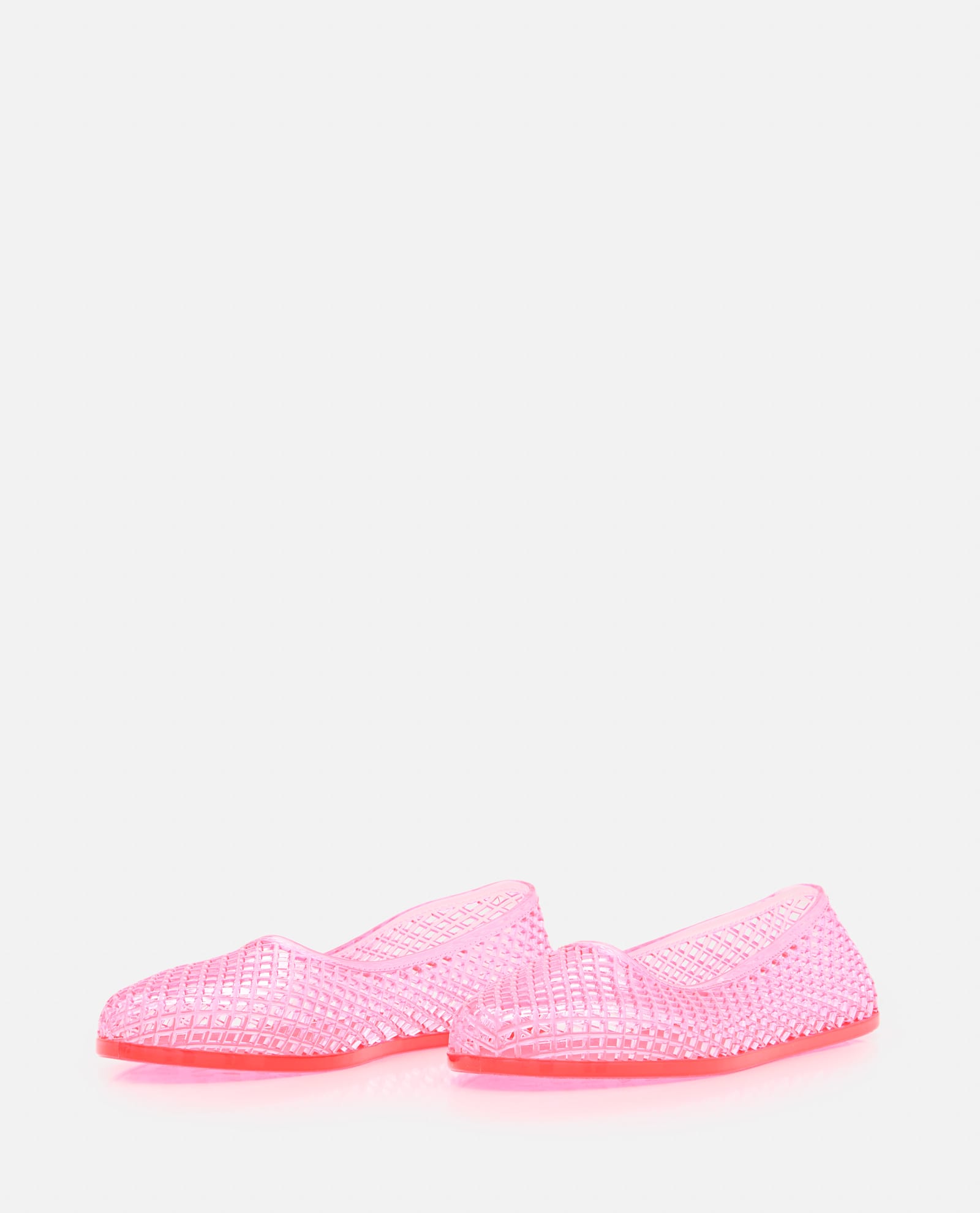 Ancient Greek Sandals Iro Jelly Ballerina Shoes In Pink