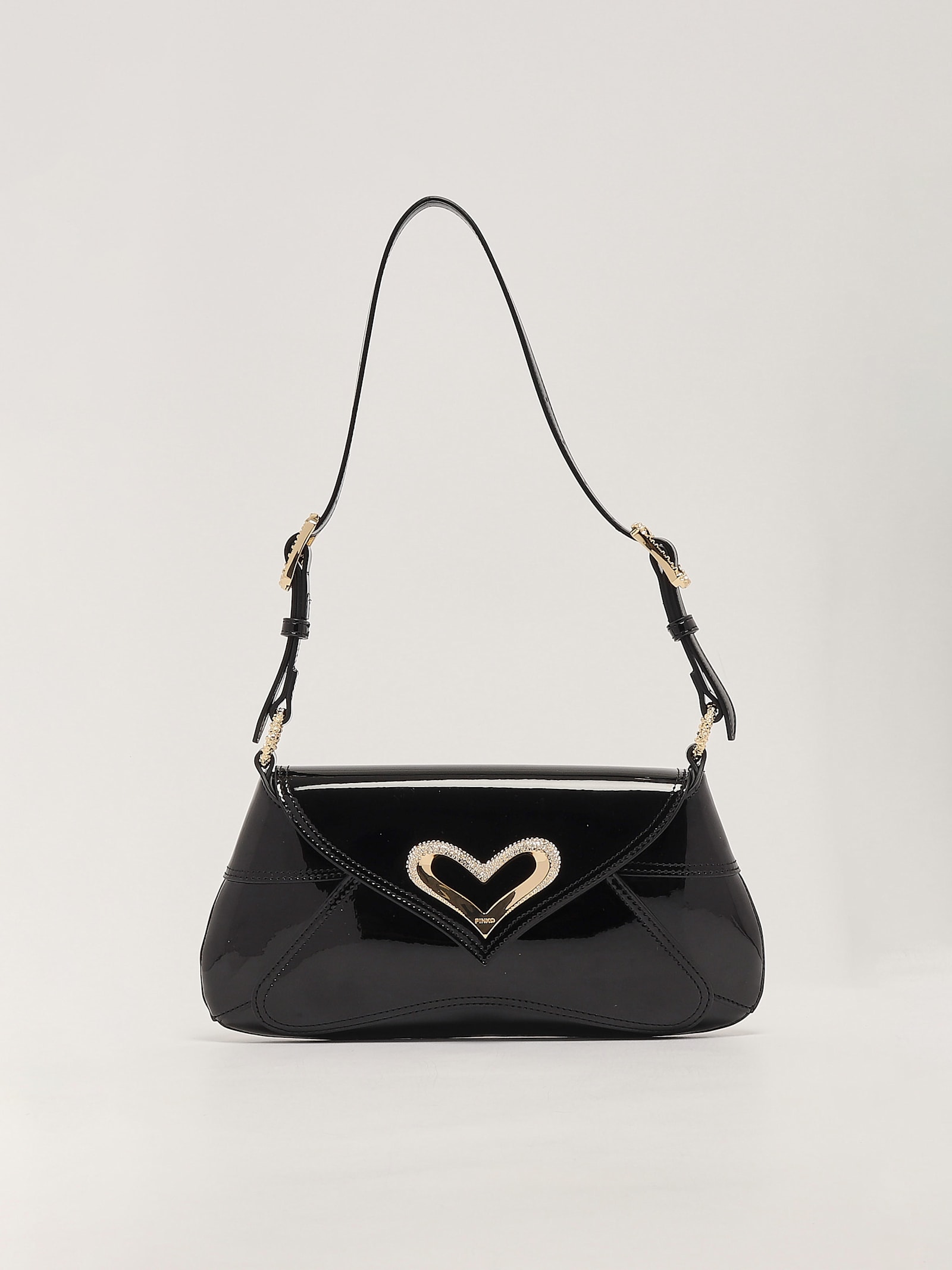 Pinko 520 Shoulder Classic Shoulder Bag In Nero