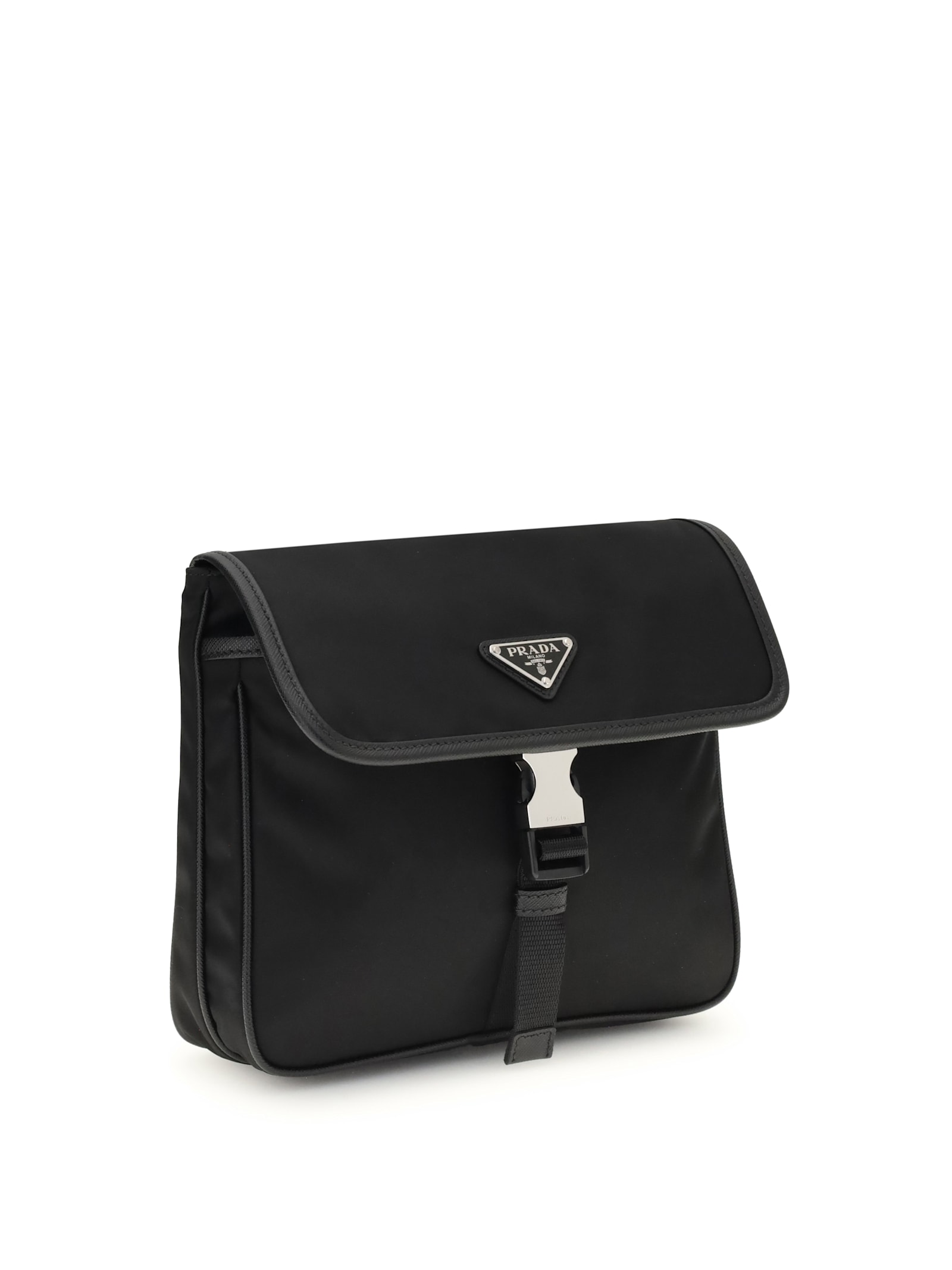 Prada Re-nylon And Saffiano Shoulder Bag