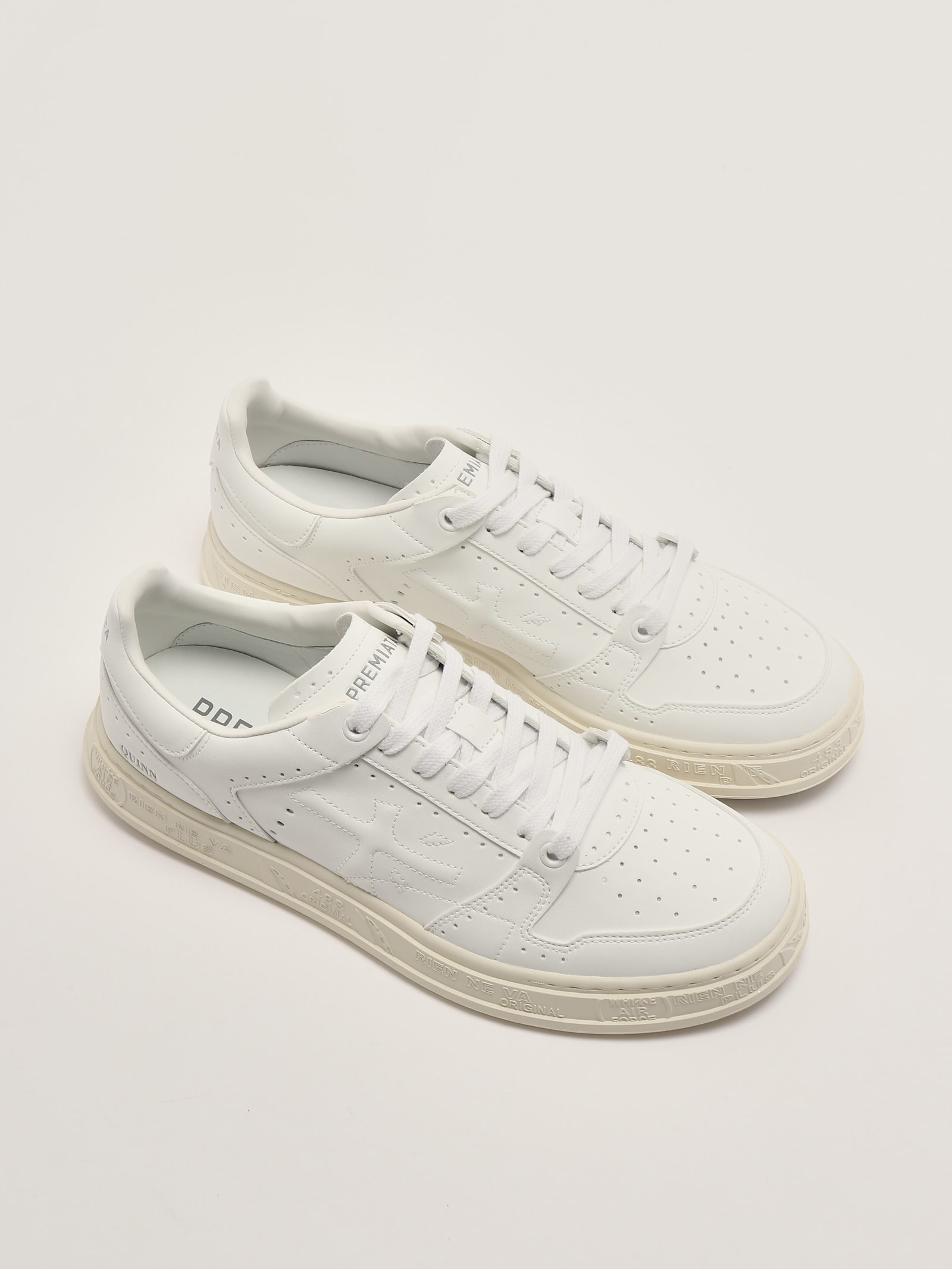 Premiata Quinn Var 7500 Sneaker In White