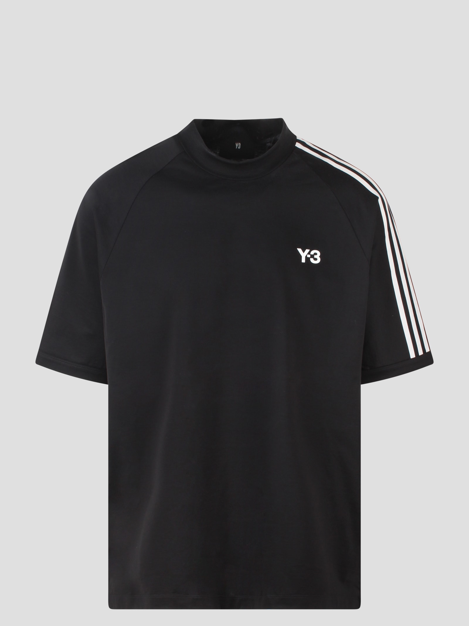 Y-3 3s Basic Logo T-shirt In Black | ModeSens