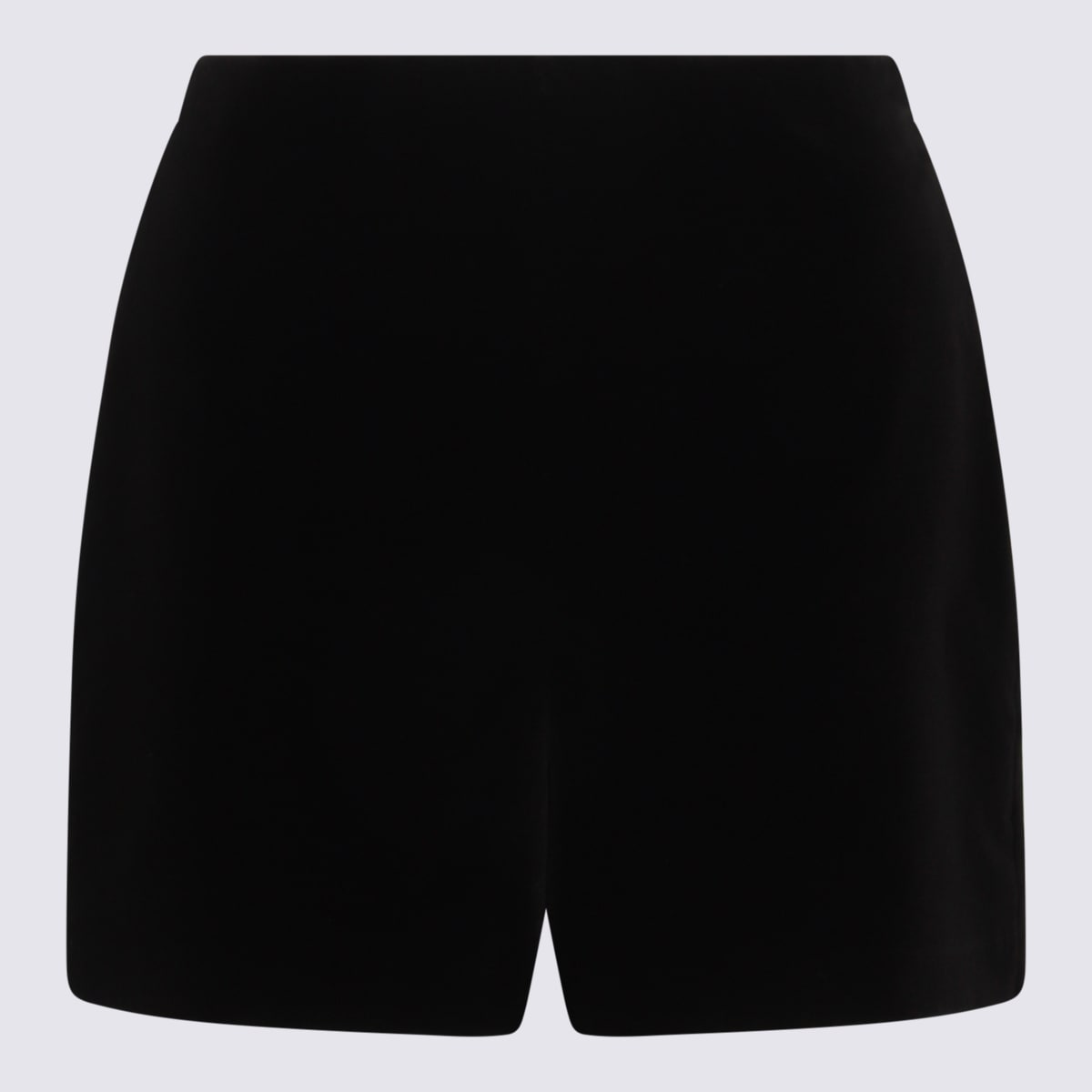 Black Cotton Shorts