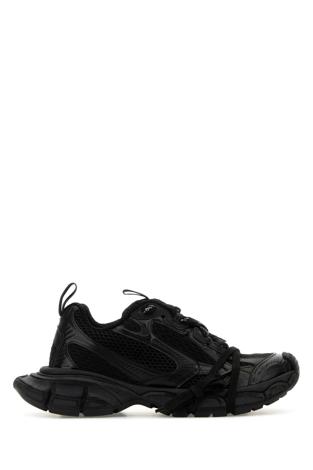 BALENCIAGA BLACK MESH AND RUBBER 3XL SNEAKERS 