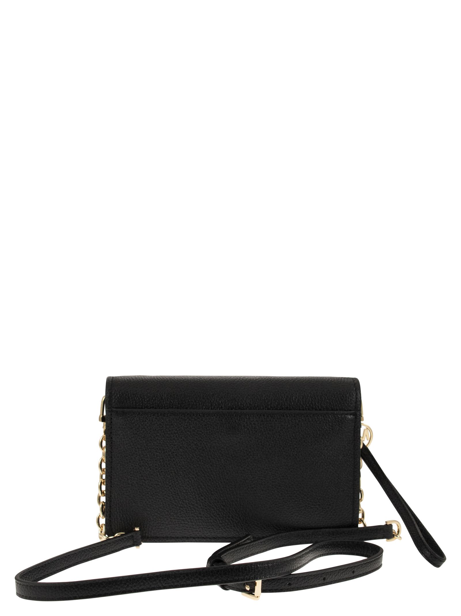 Jet set leather crossbody bag Michael Kors Black in Leather - 32749607