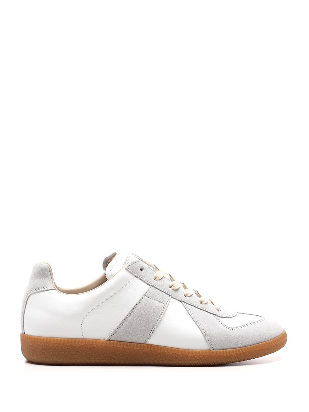 Shop Maison Margiela White Replica Sneaker In Off White