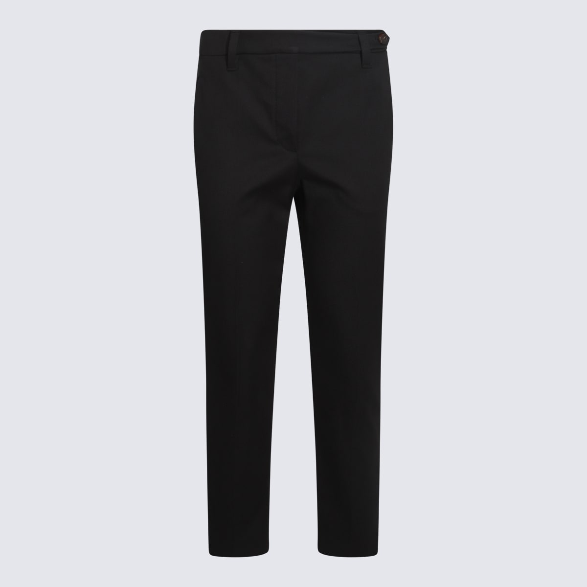 Brunello Cucinelli Black Cotton Pants