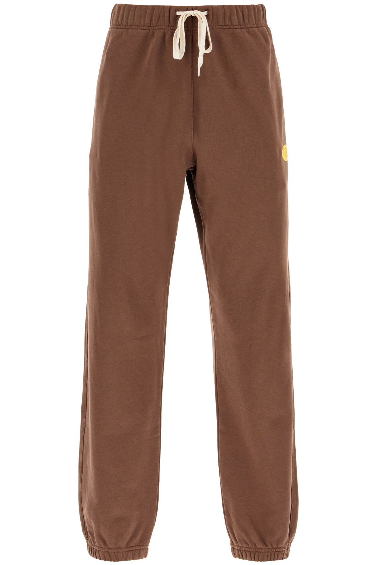 Shop Autry Relaxed Fit Fleece Joggers For In Choco (brown)