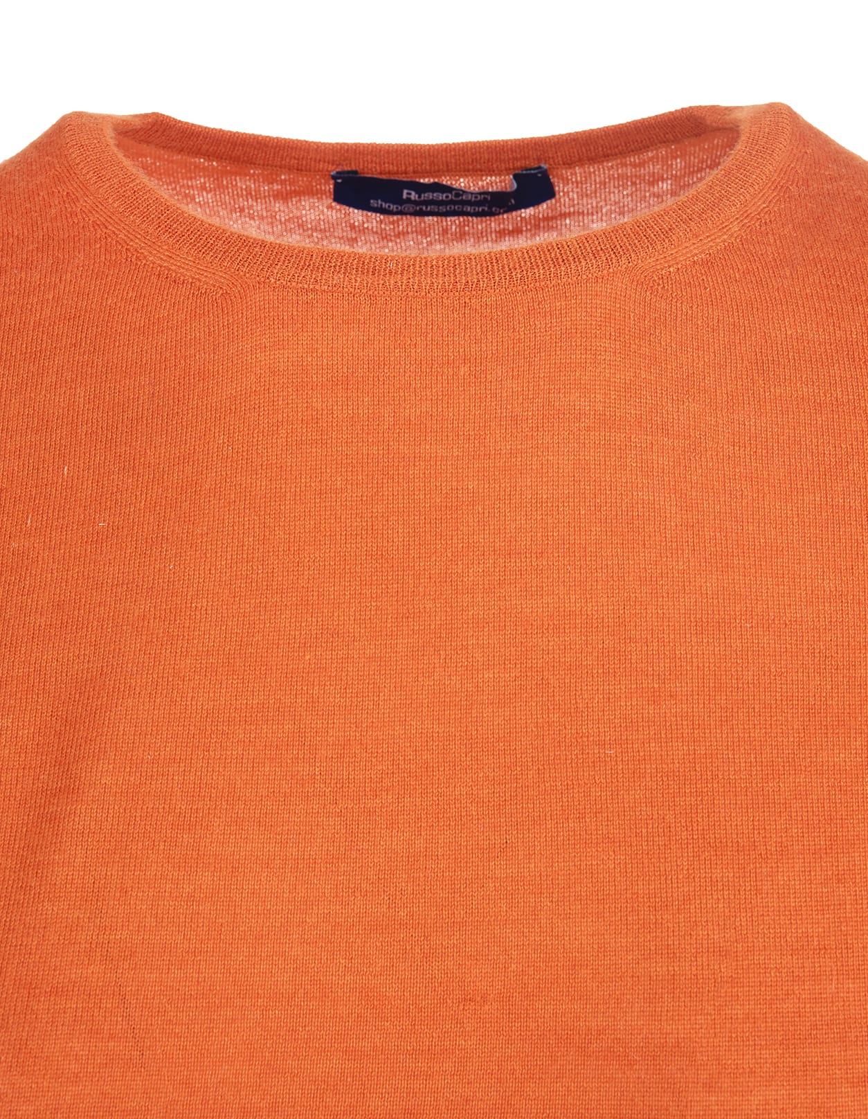 FEDELI FEDELI WOOL ORANGE TOP