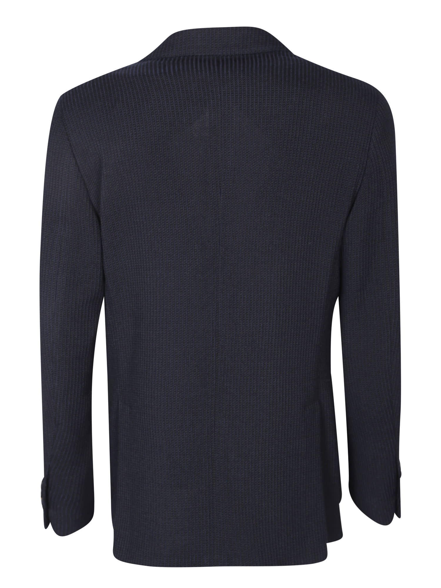 Shop Lardini Blue Bouclã© Jacket