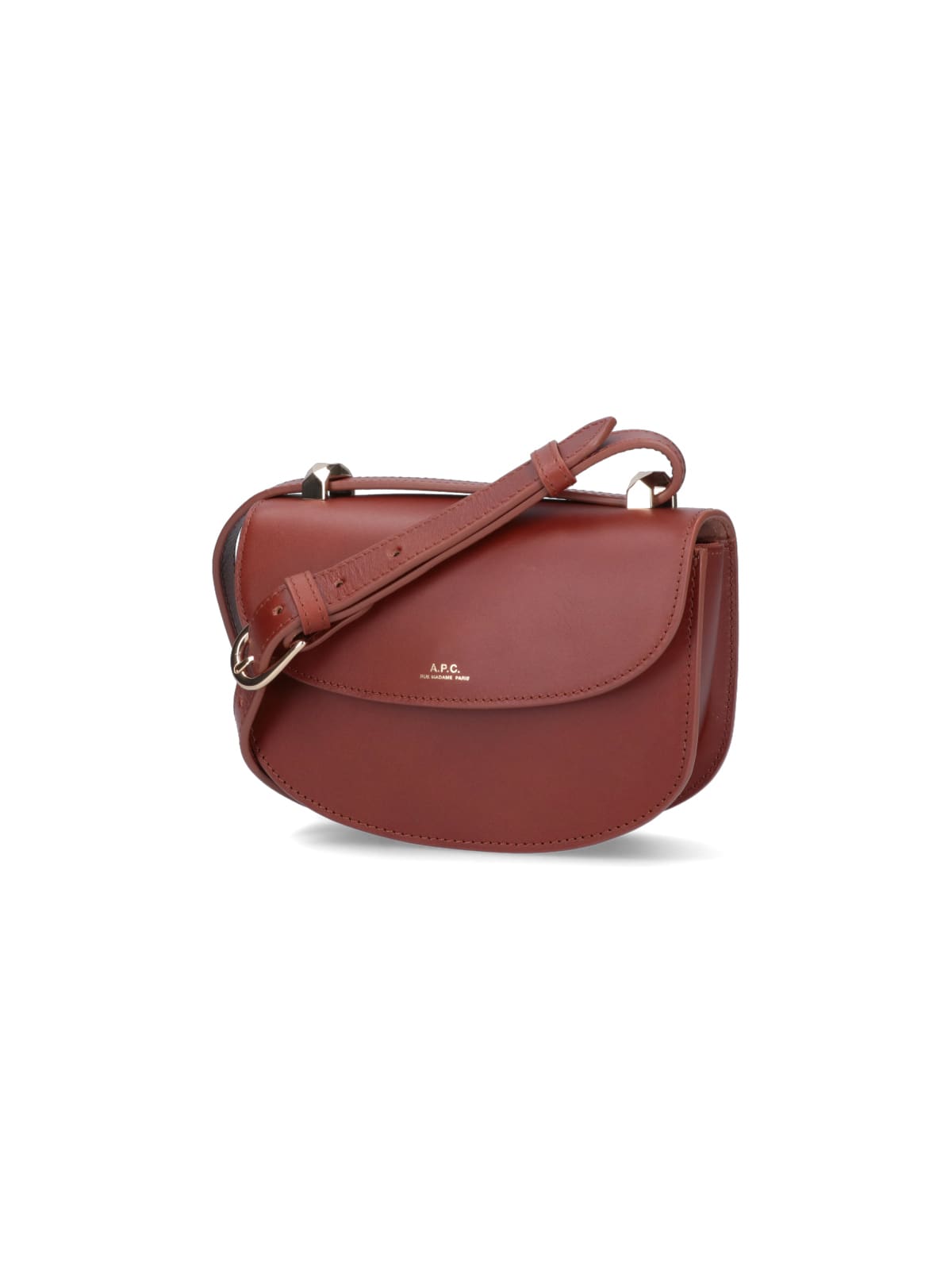 Shop Apc Genève Mini Bag In Brown