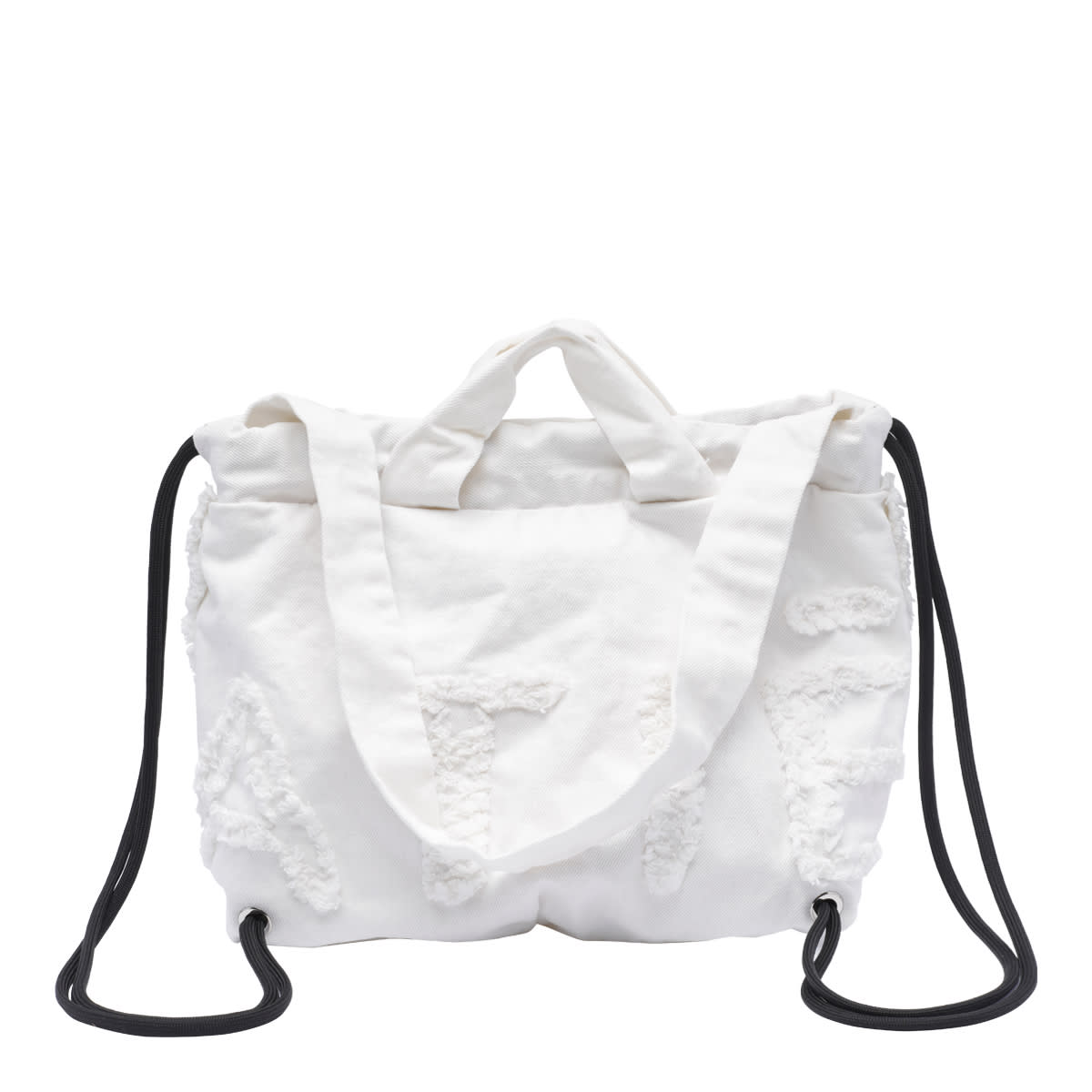 Vic Matie Logo Bag Backpack In White