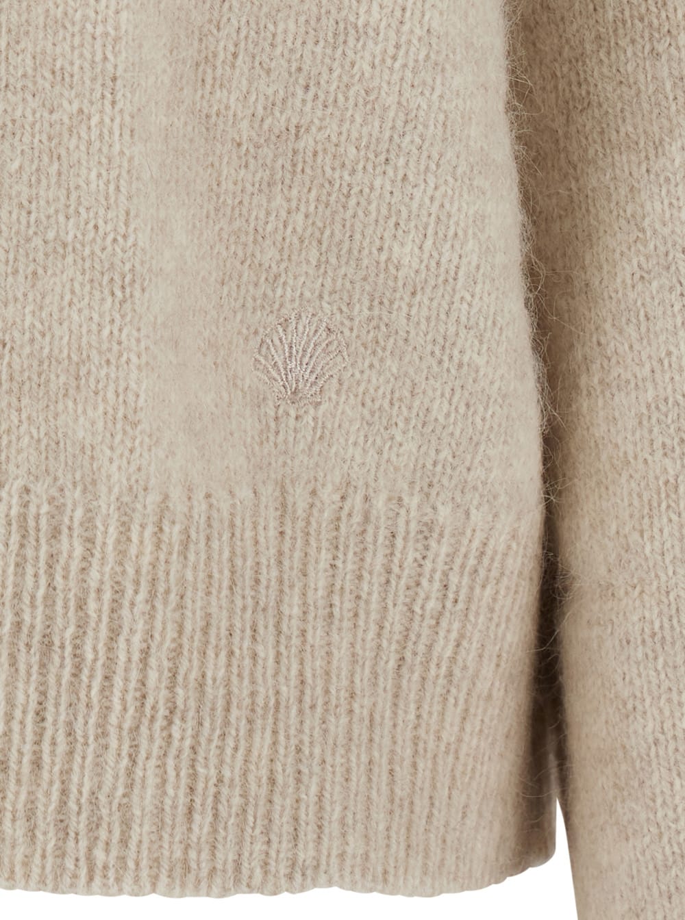 Loulou Studio Tristan Loose Fit Sweater In Neutral