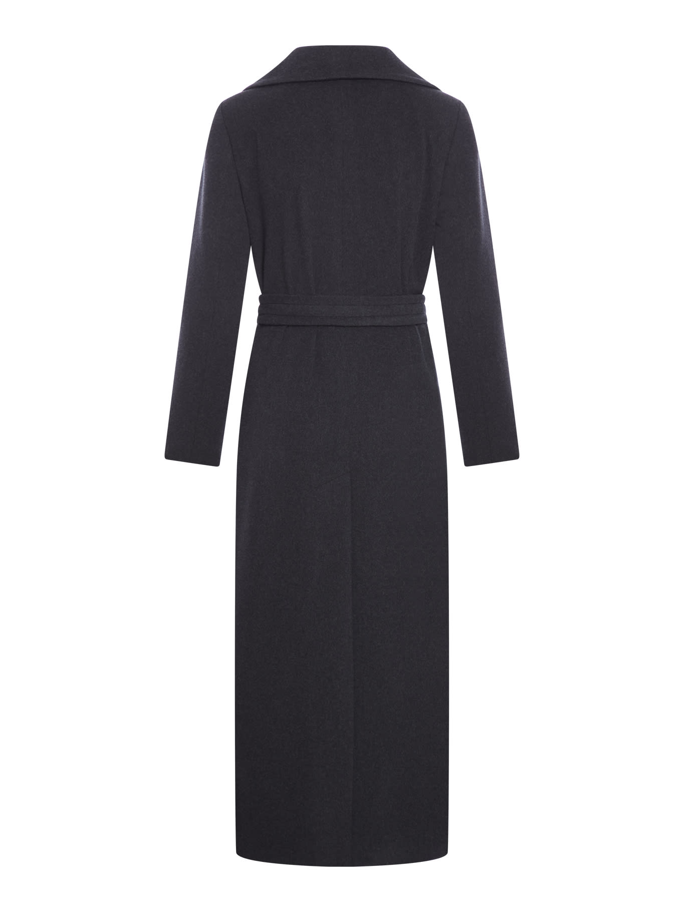 Shop Tagliatore Melody Coat In Dark Grey