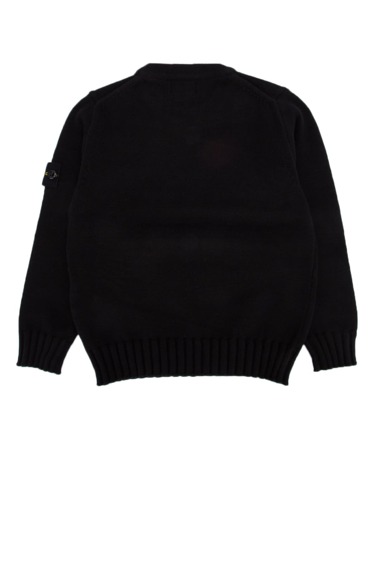 Stone Island Felpa In Black