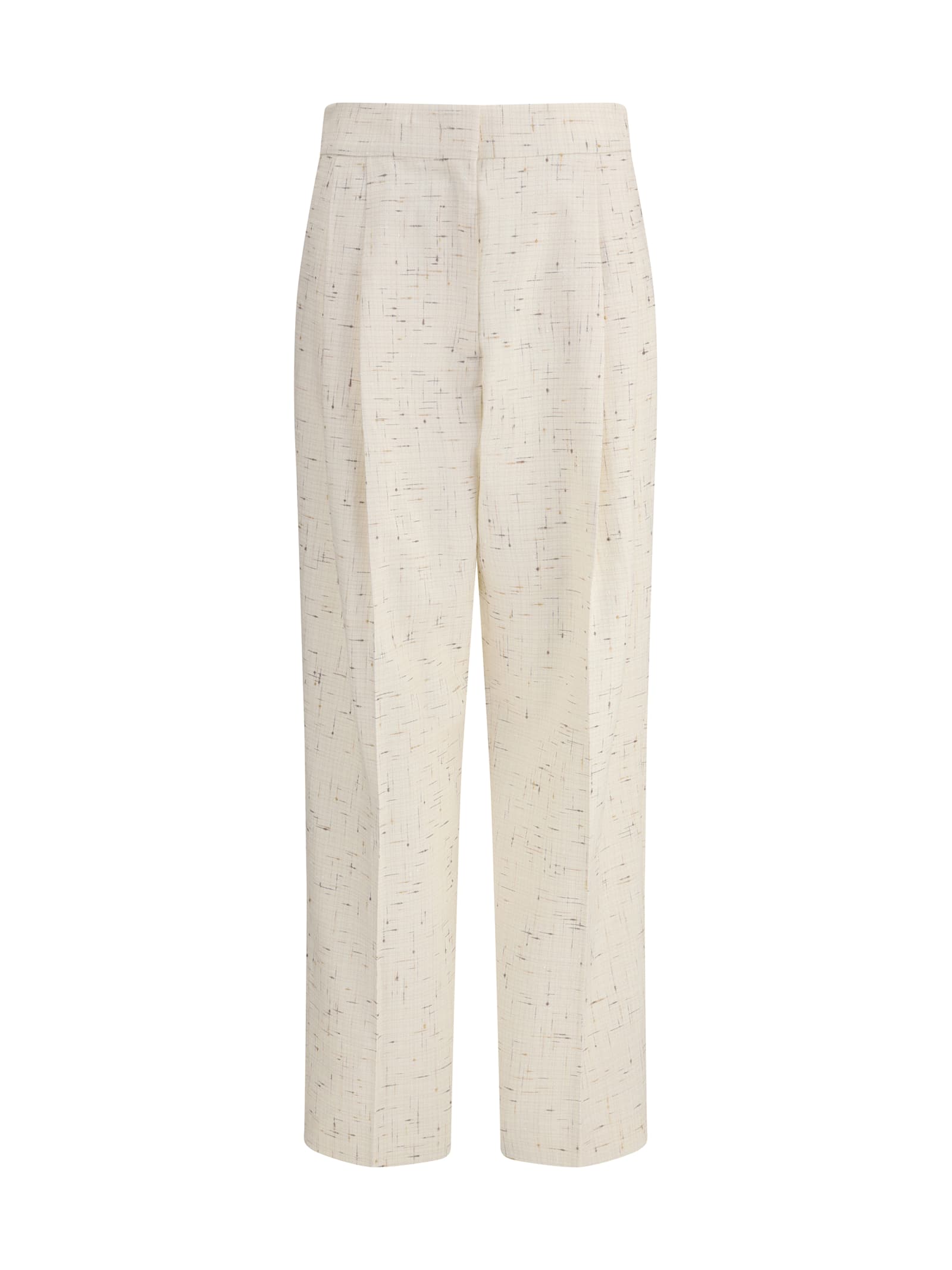 Fabiana Filippi Pressed-crease Tailored Trousers In Neutral