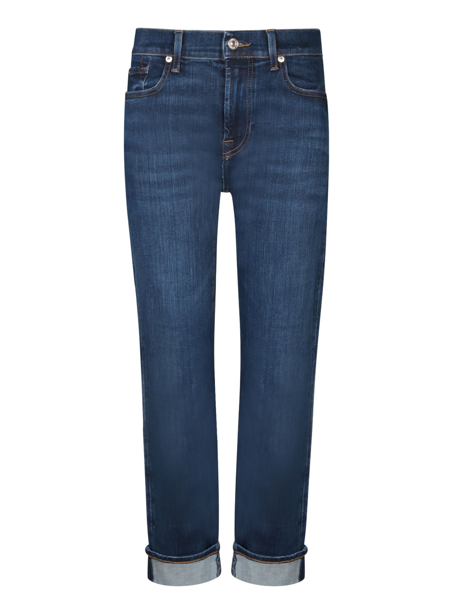 Shop 7 For All Mankind Relaxed Skinny Blue Jeans