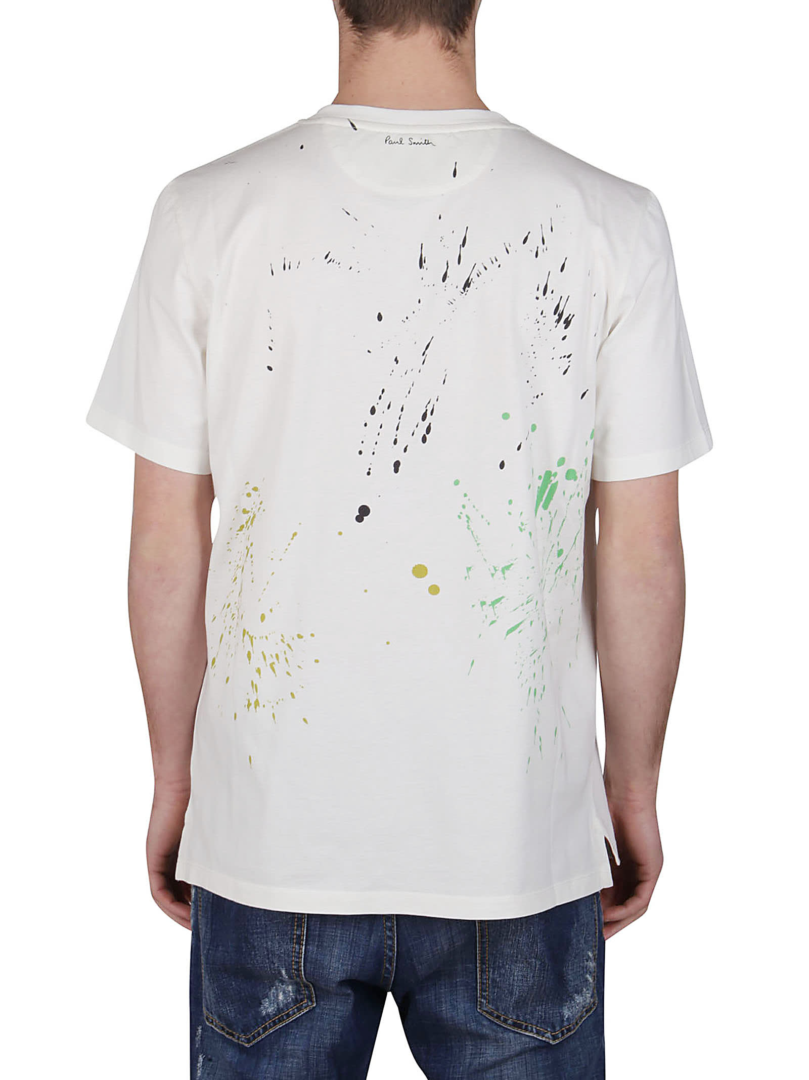 Paul Smith White Cotton T-shirt