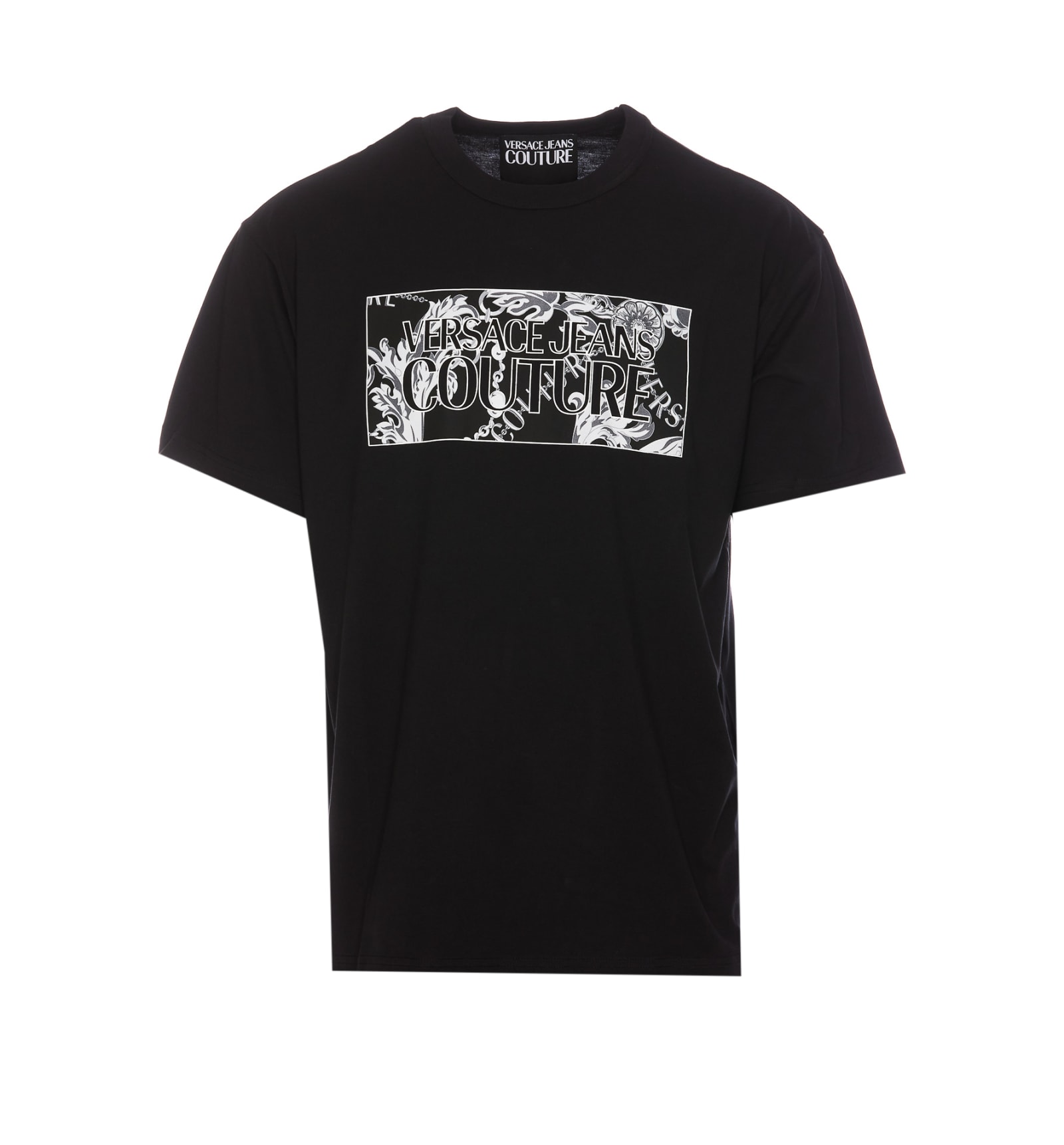 VERSACE JEANS COUTURE VERSACE CHAIN COUTURE T-SHIRT