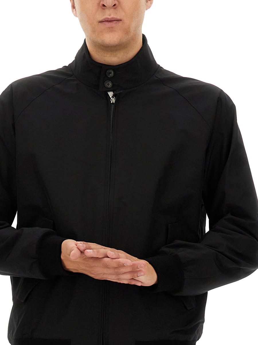 Shop Baracuta G9 Harrington Jacket In Black