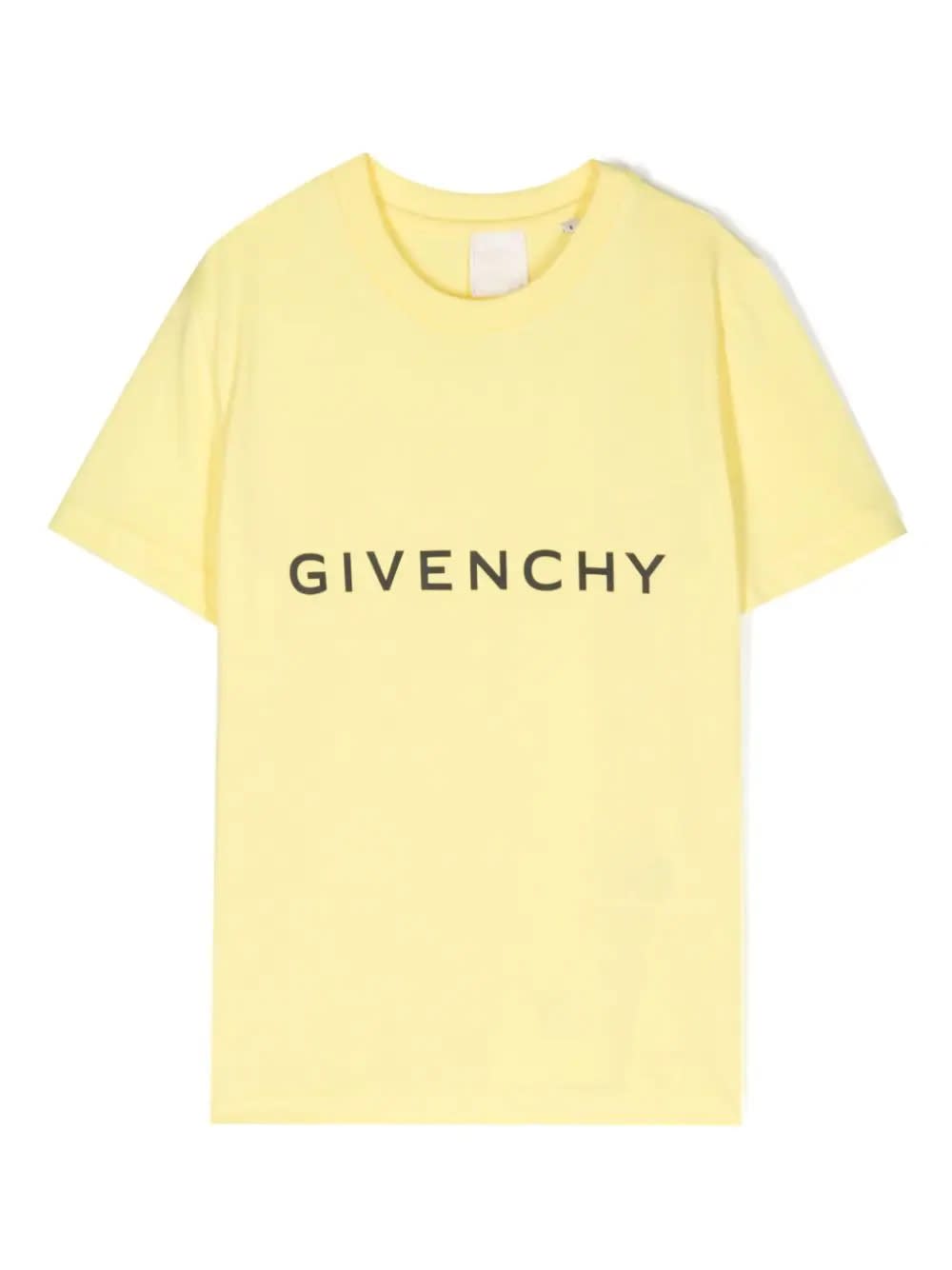 Shop Givenchy T-shirt Con Logo In Yellow